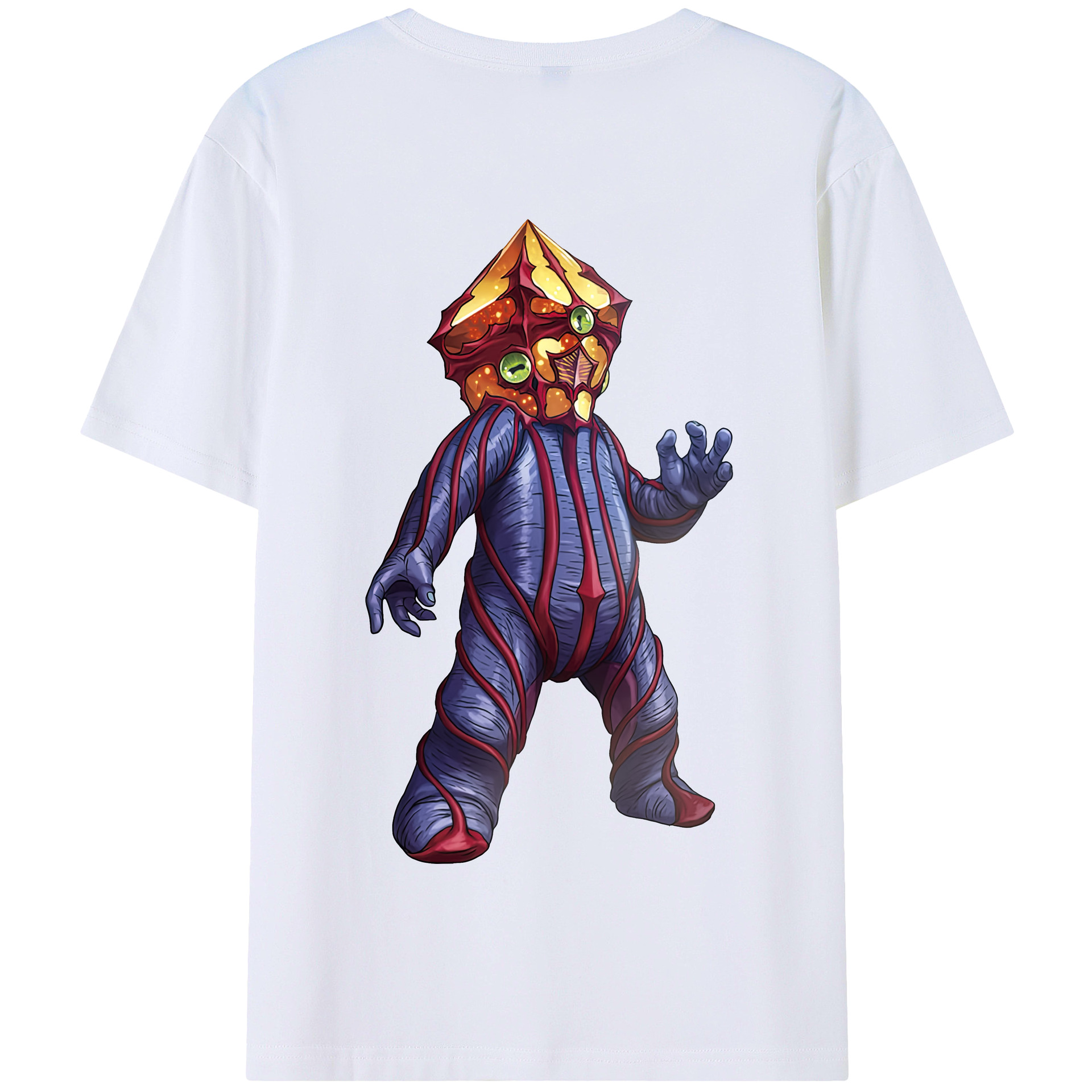 （画像用） ウルトラマン Ultraman 綿100％半袖Tシャツ（背面プリント）