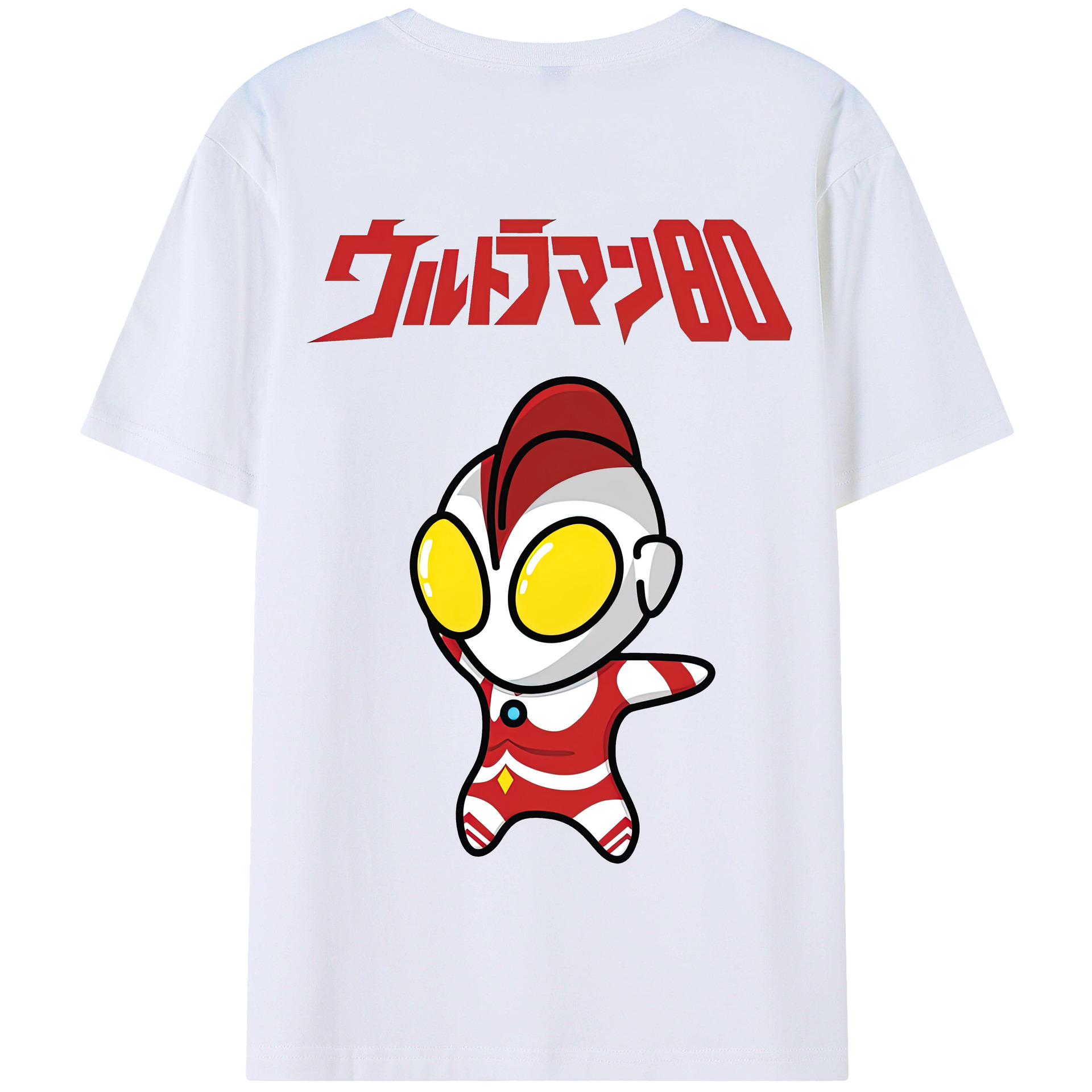 （画像用） ウルトラマン Ultraman 綿100％半袖Tシャツ（背面プリント）