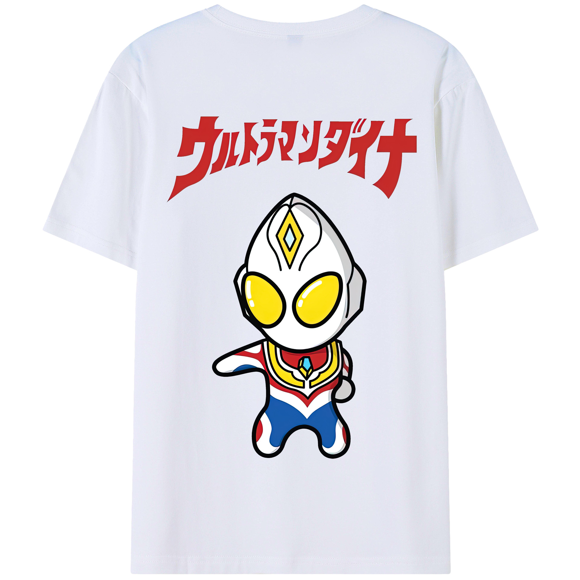 （画像用） ウルトラマン Ultraman 綿100％半袖Tシャツ（背面プリント）