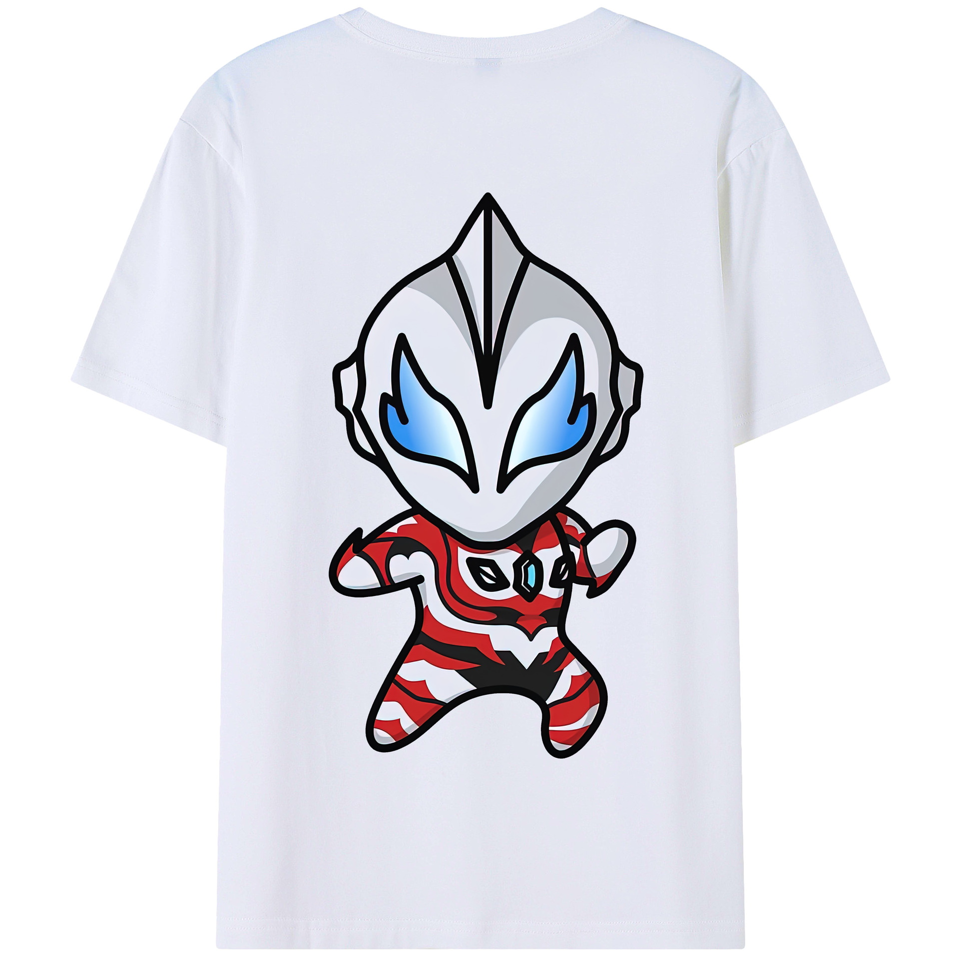 （画像用） ウルトラマン Ultraman 綿100％半袖Tシャツ（背面プリント）
