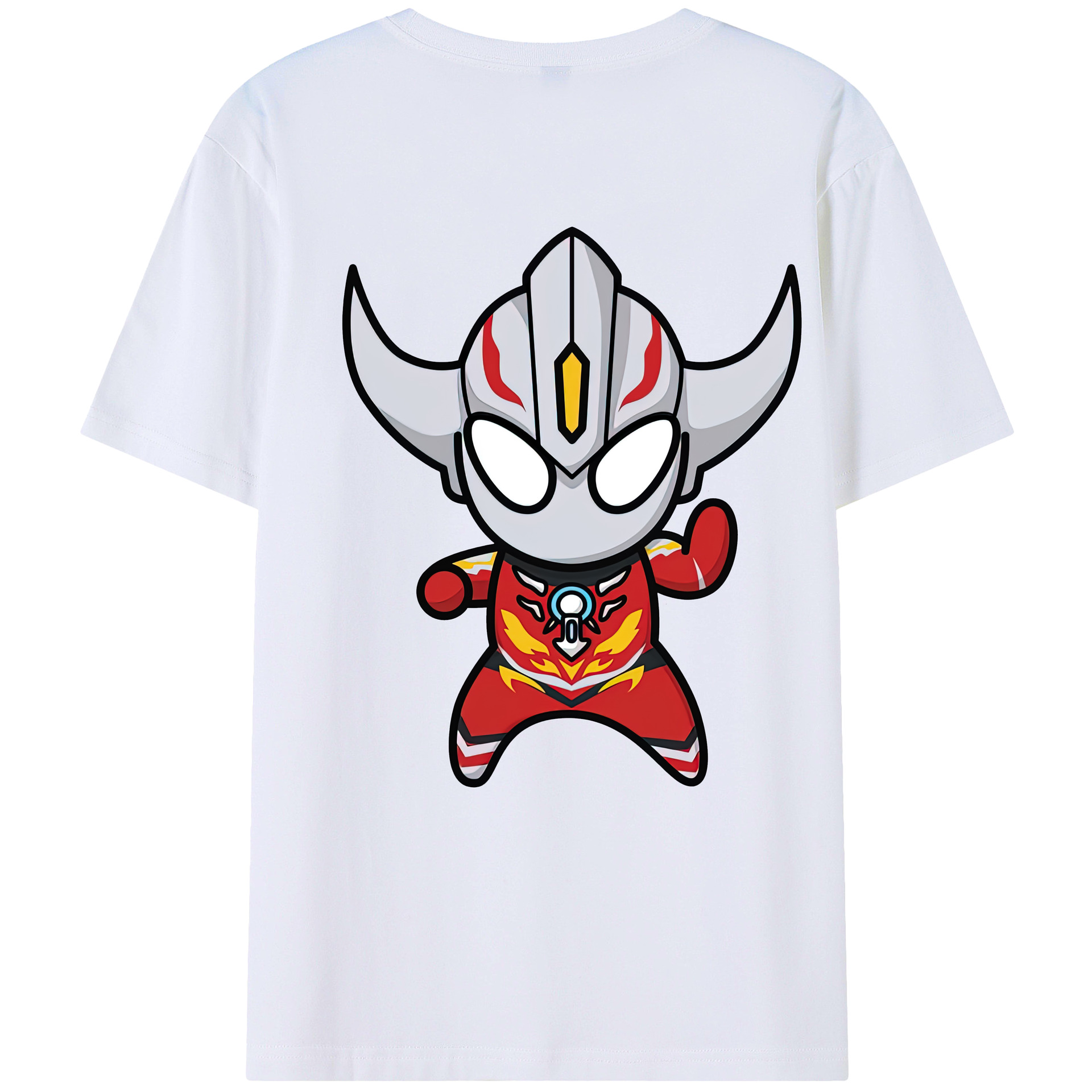 （画像用） ウルトラマン Ultraman 綿100％半袖Tシャツ（背面プリント）