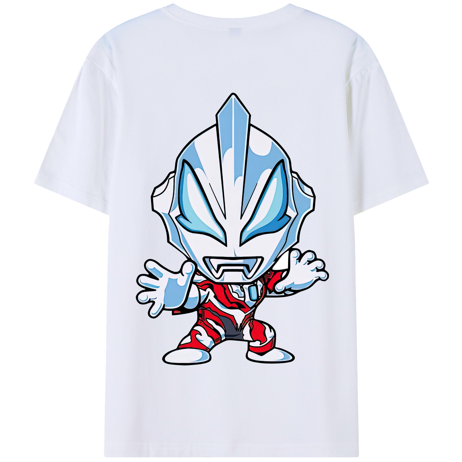 （画像用） ウルトラマン Ultraman 綿100％半袖Tシャツ（背面プリント）