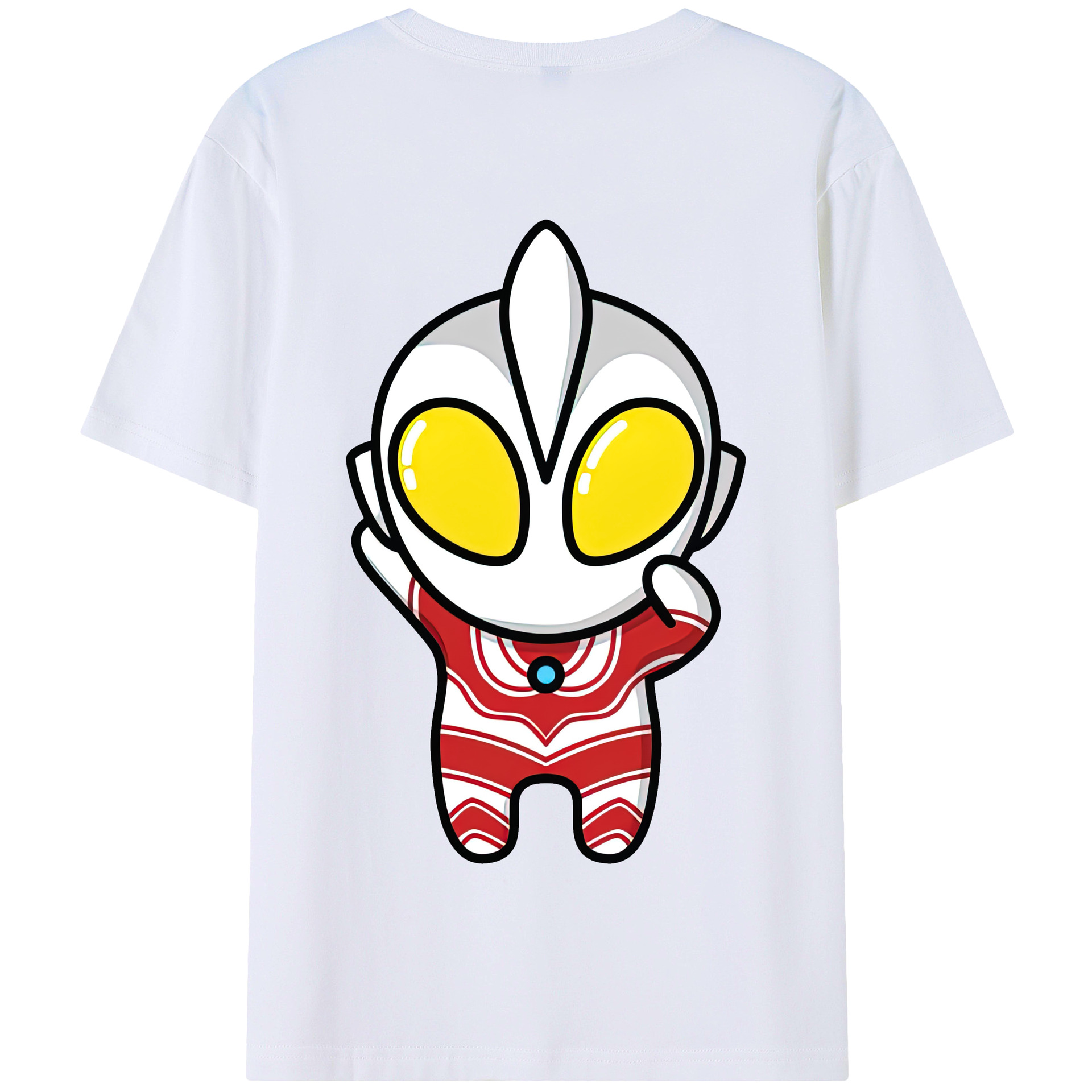 （画像用） ウルトラマン Ultraman 綿100％半袖Tシャツ（背面プリント）