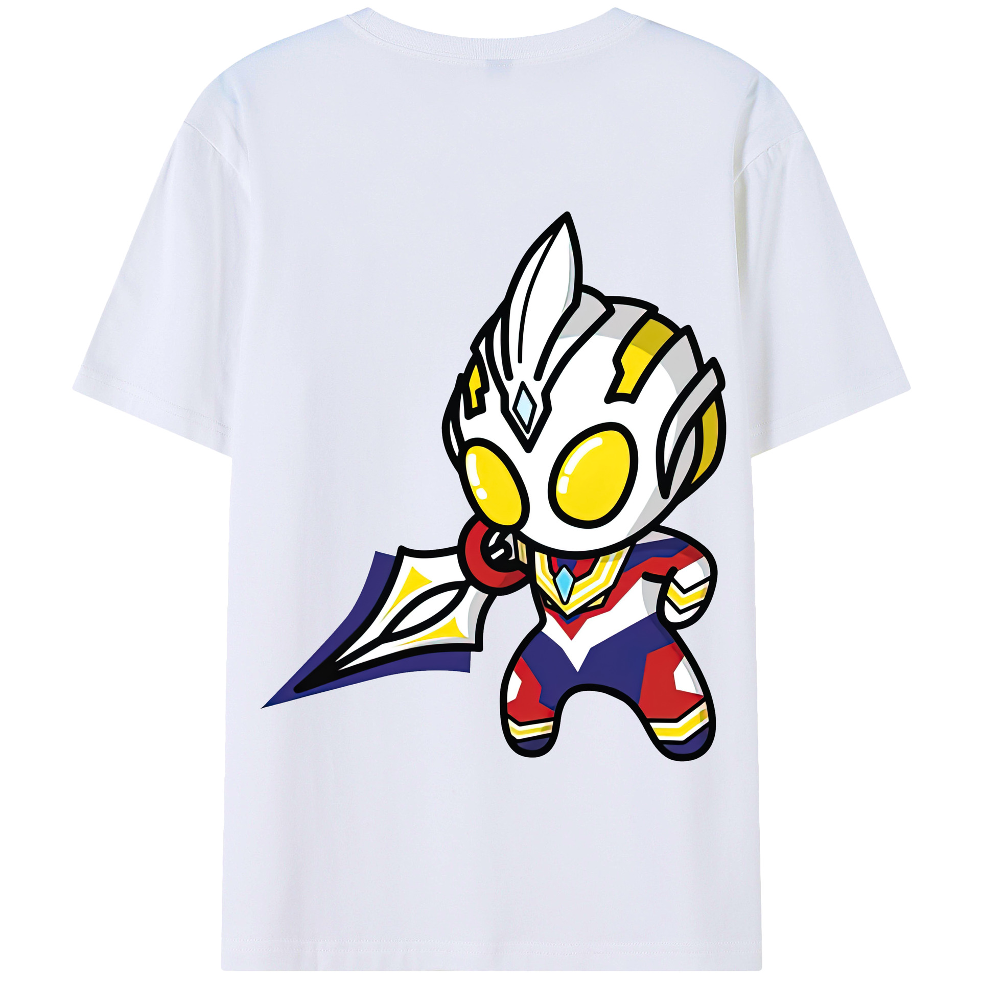 （画像用） ウルトラマン Ultraman 綿100％半袖Tシャツ（背面プリント）