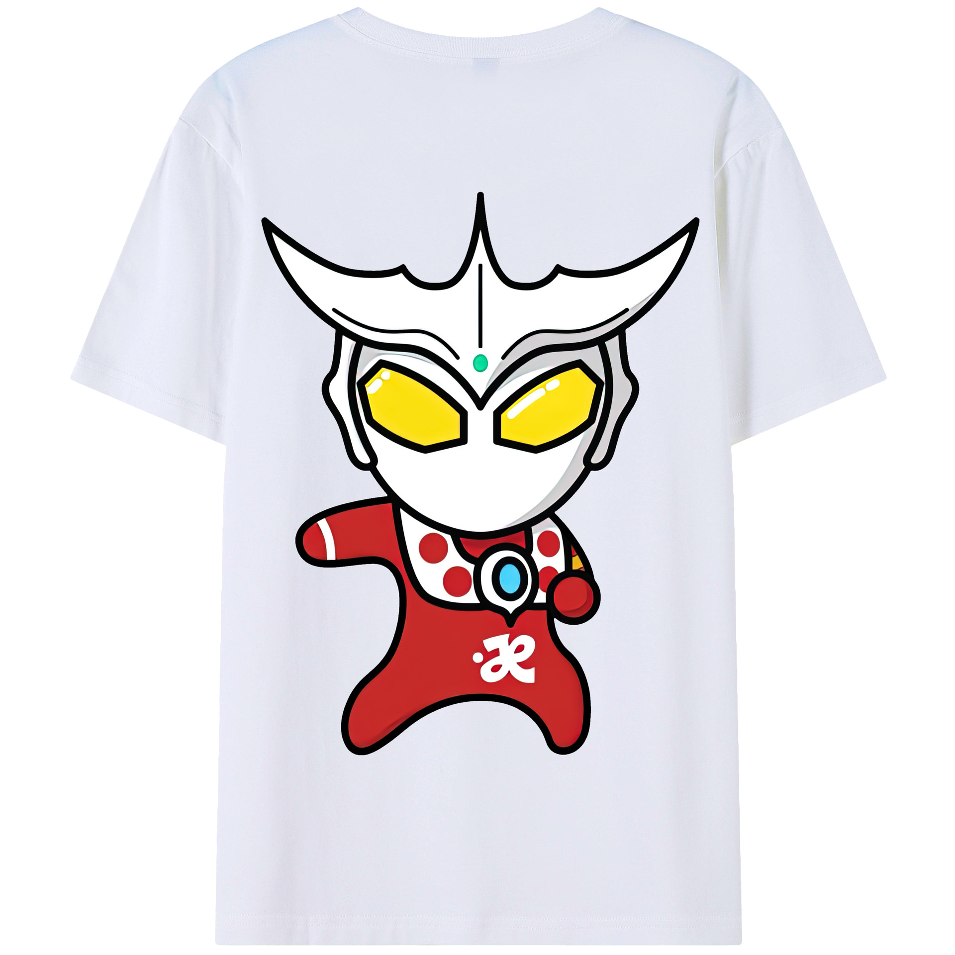 （画像用） ウルトラマン Ultraman 綿100％半袖Tシャツ（背面プリント）