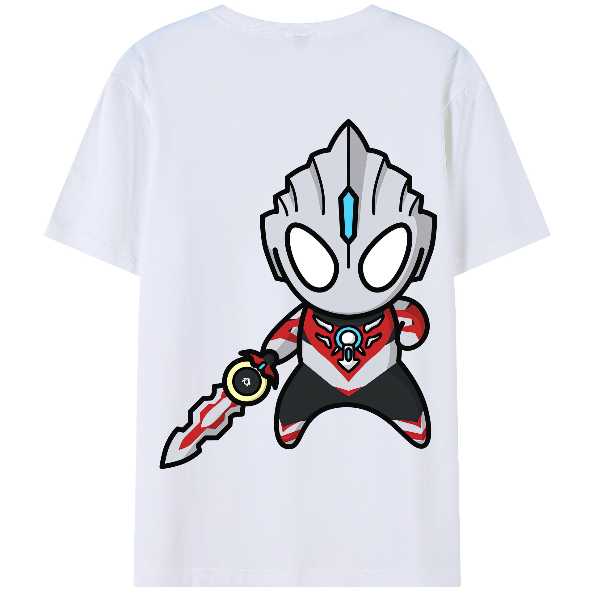（画像用） ウルトラマン Ultraman 綿100％半袖Tシャツ（背面プリント）