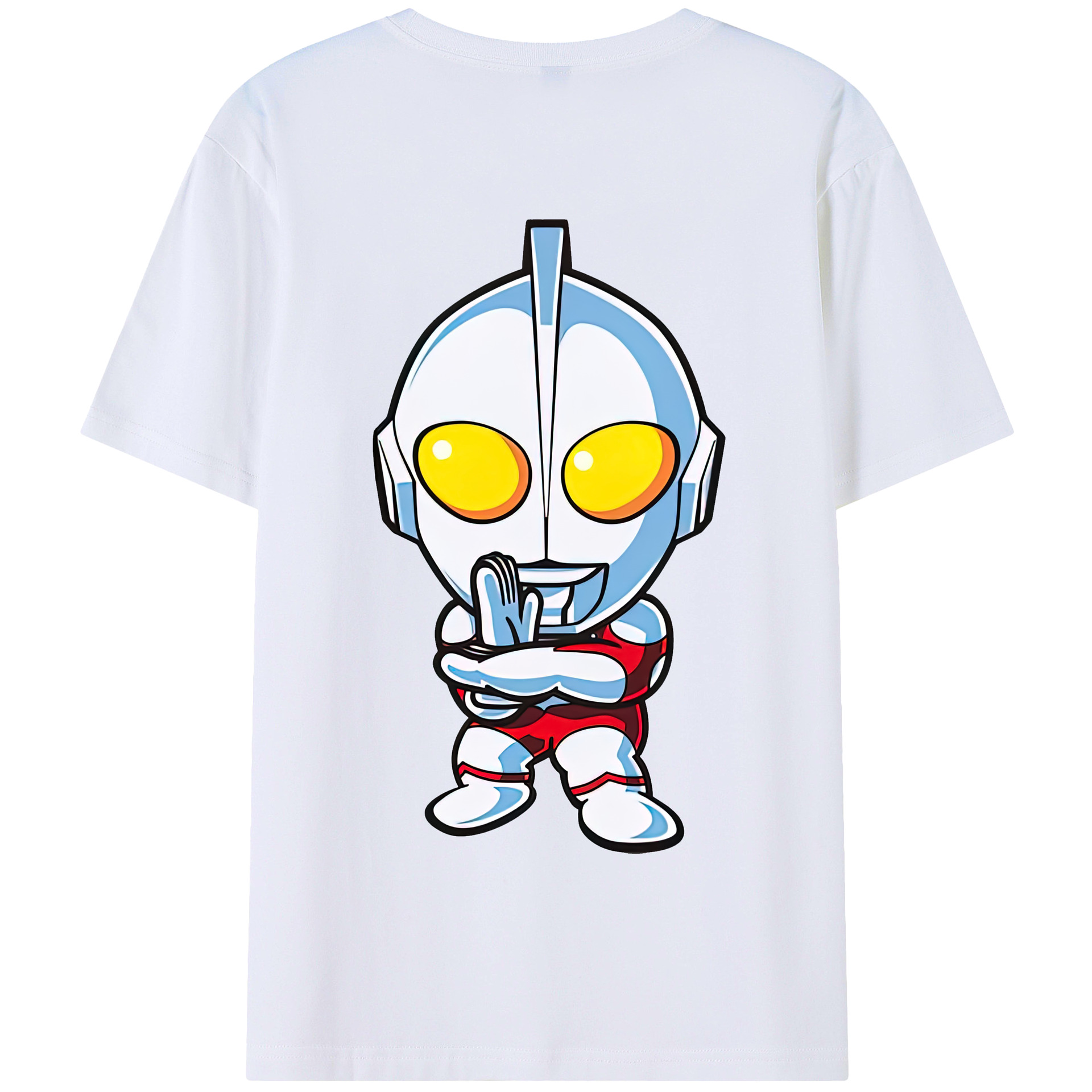 （画像用） ウルトラマン Ultraman 綿100％半袖Tシャツ（背面プリント）