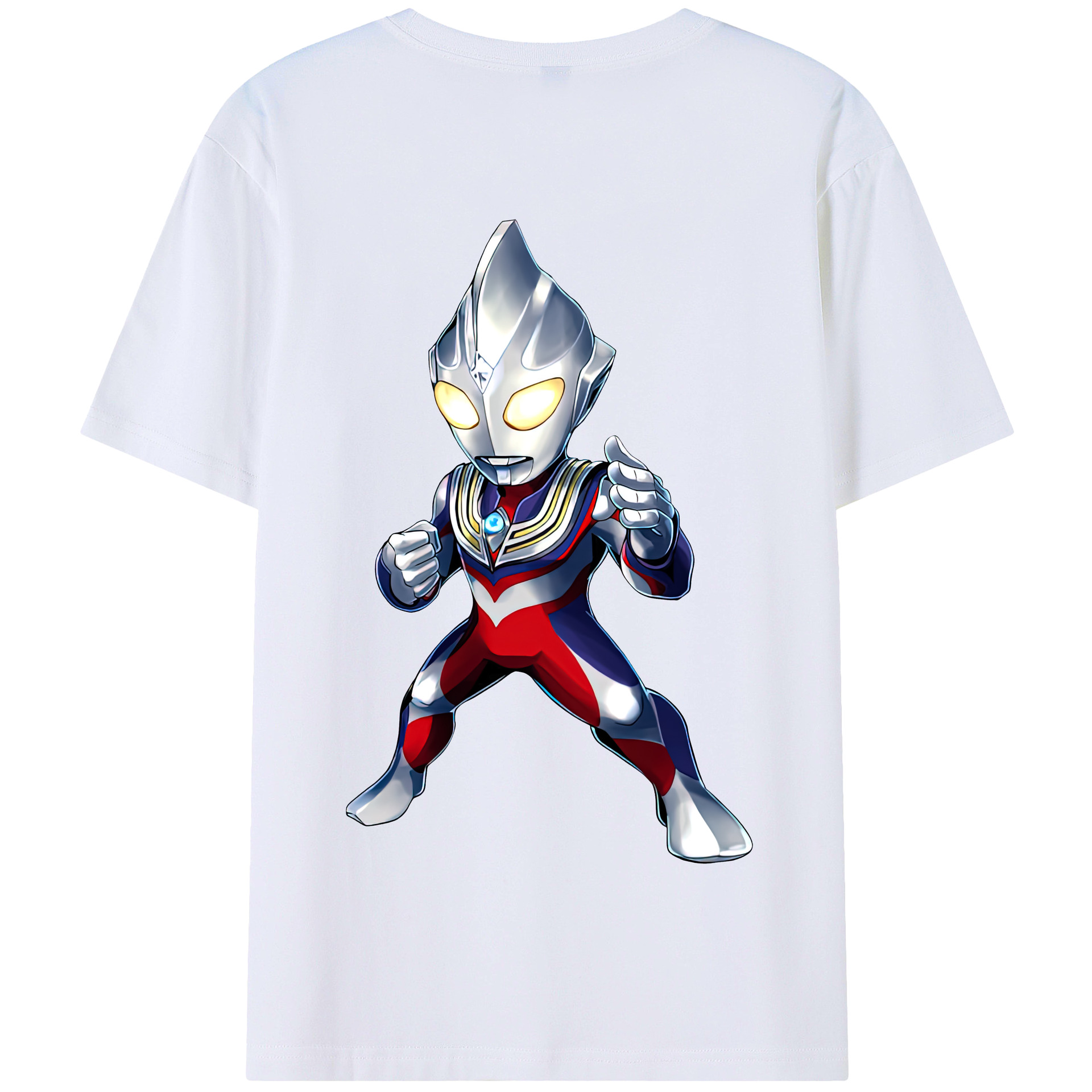 （画像用） ウルトラマン Ultraman 綿100％半袖Tシャツ（背面プリント）