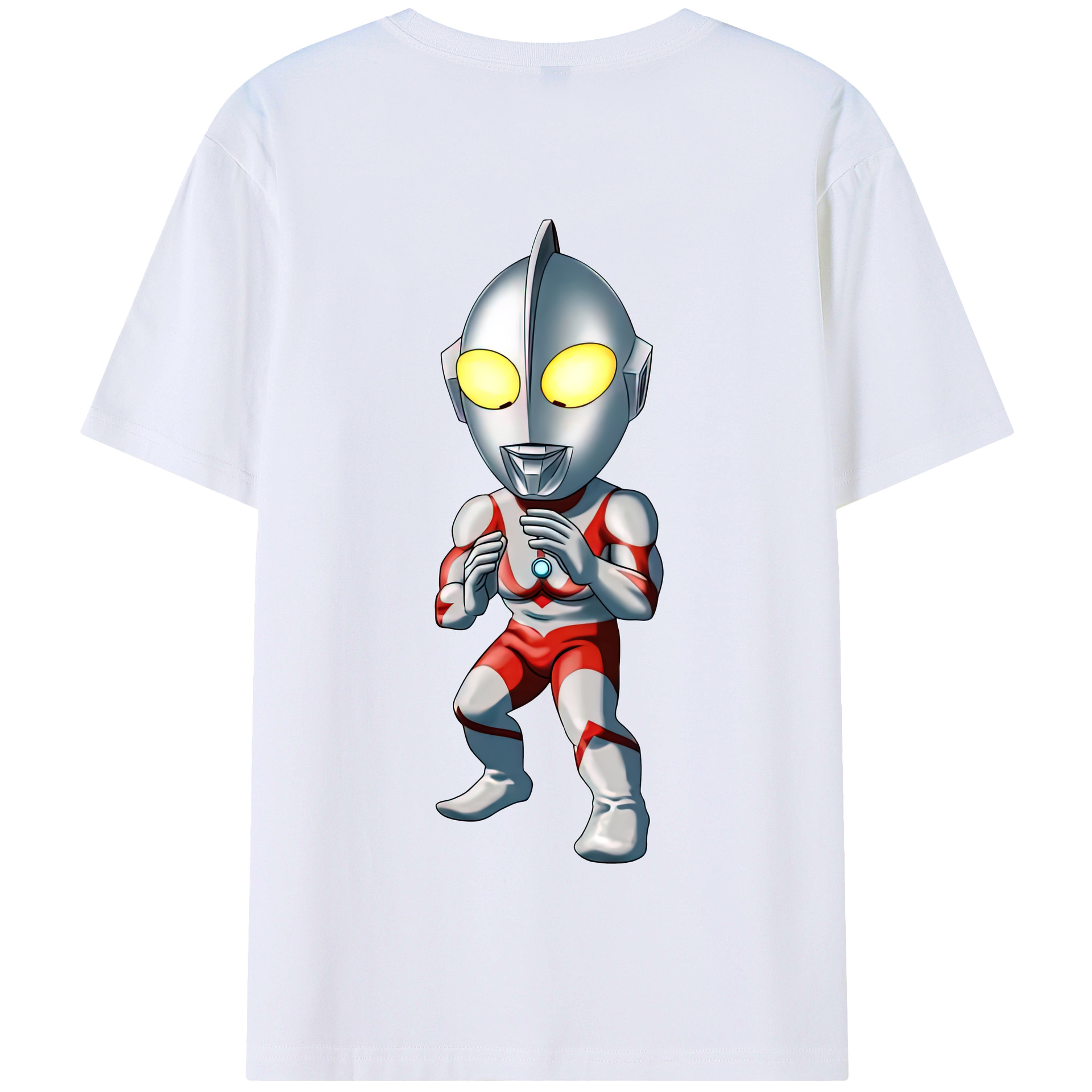 （画像用） ウルトラマン Ultraman 綿100％半袖Tシャツ（背面プリント）