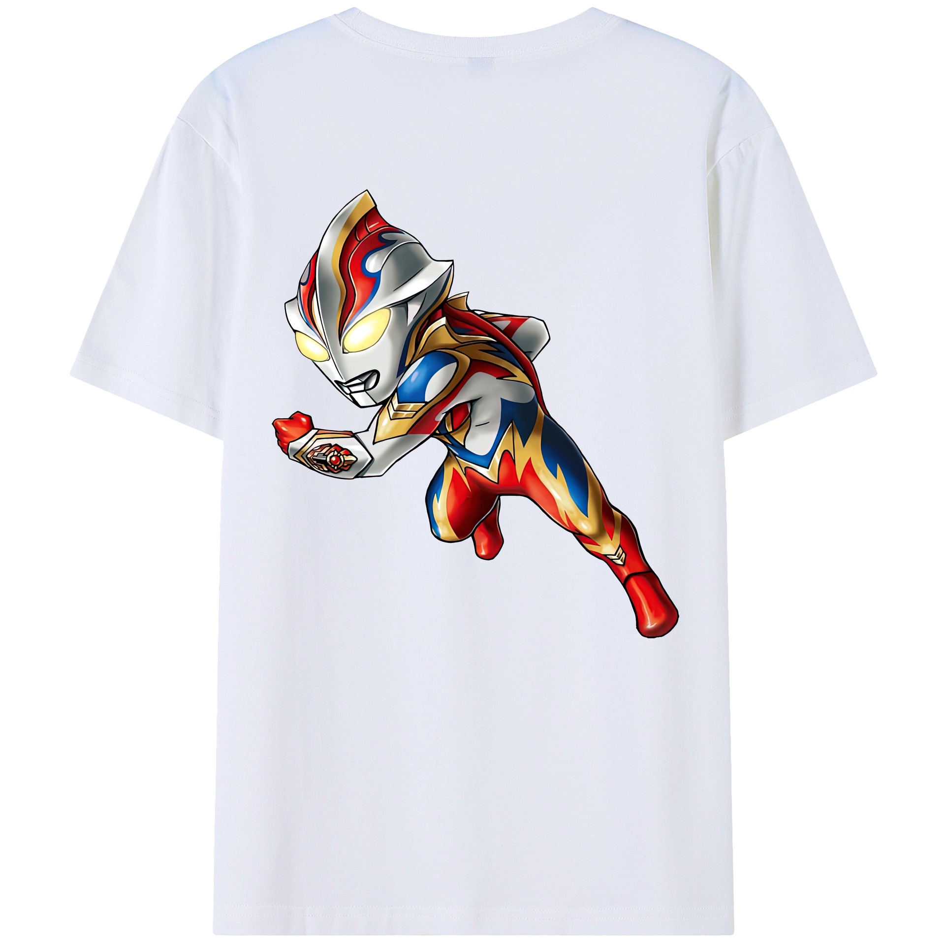 （画像用） ウルトラマン Ultraman 綿100％半袖Tシャツ（背面プリント）