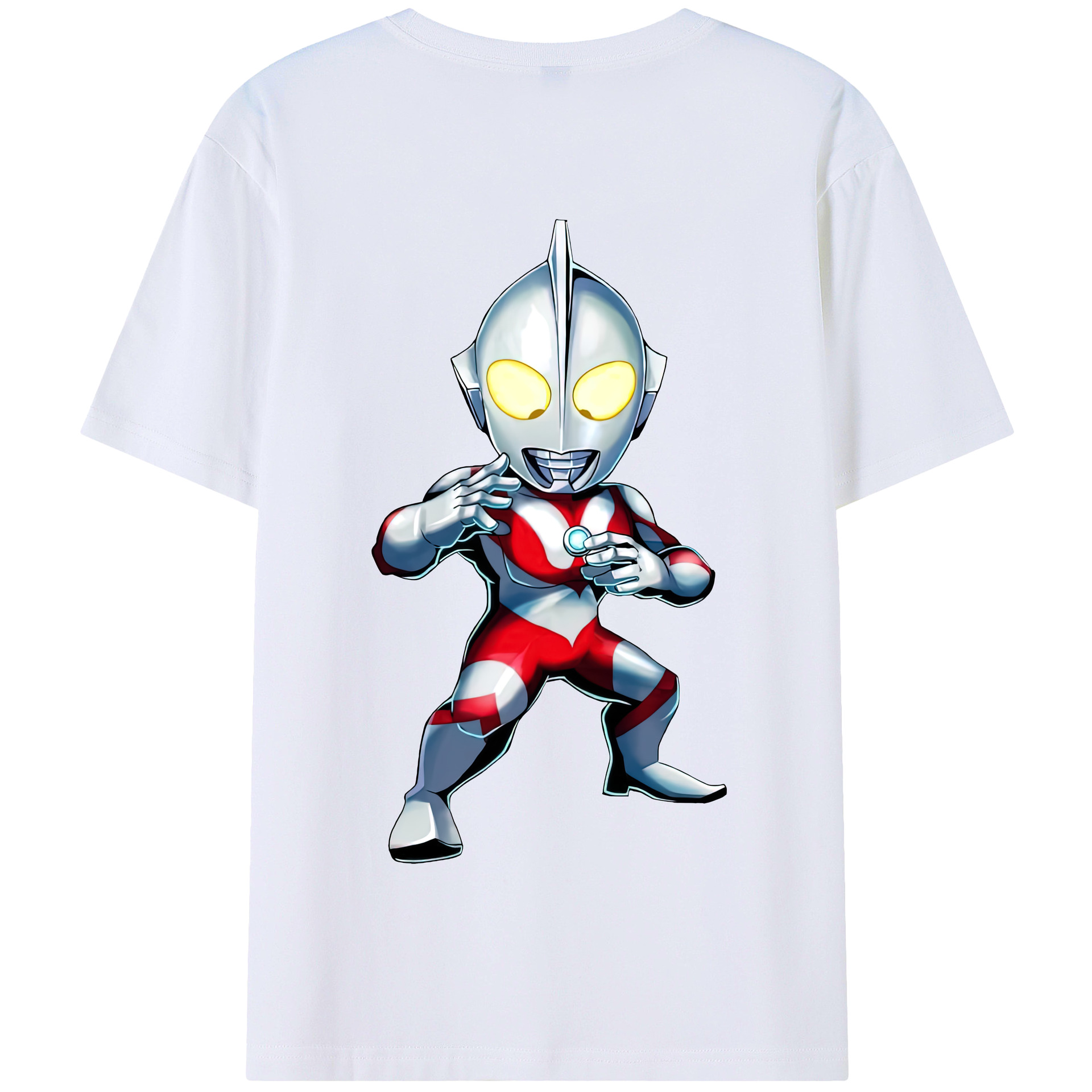 （画像用） ウルトラマン Ultraman 綿100％半袖Tシャツ（背面プリント）