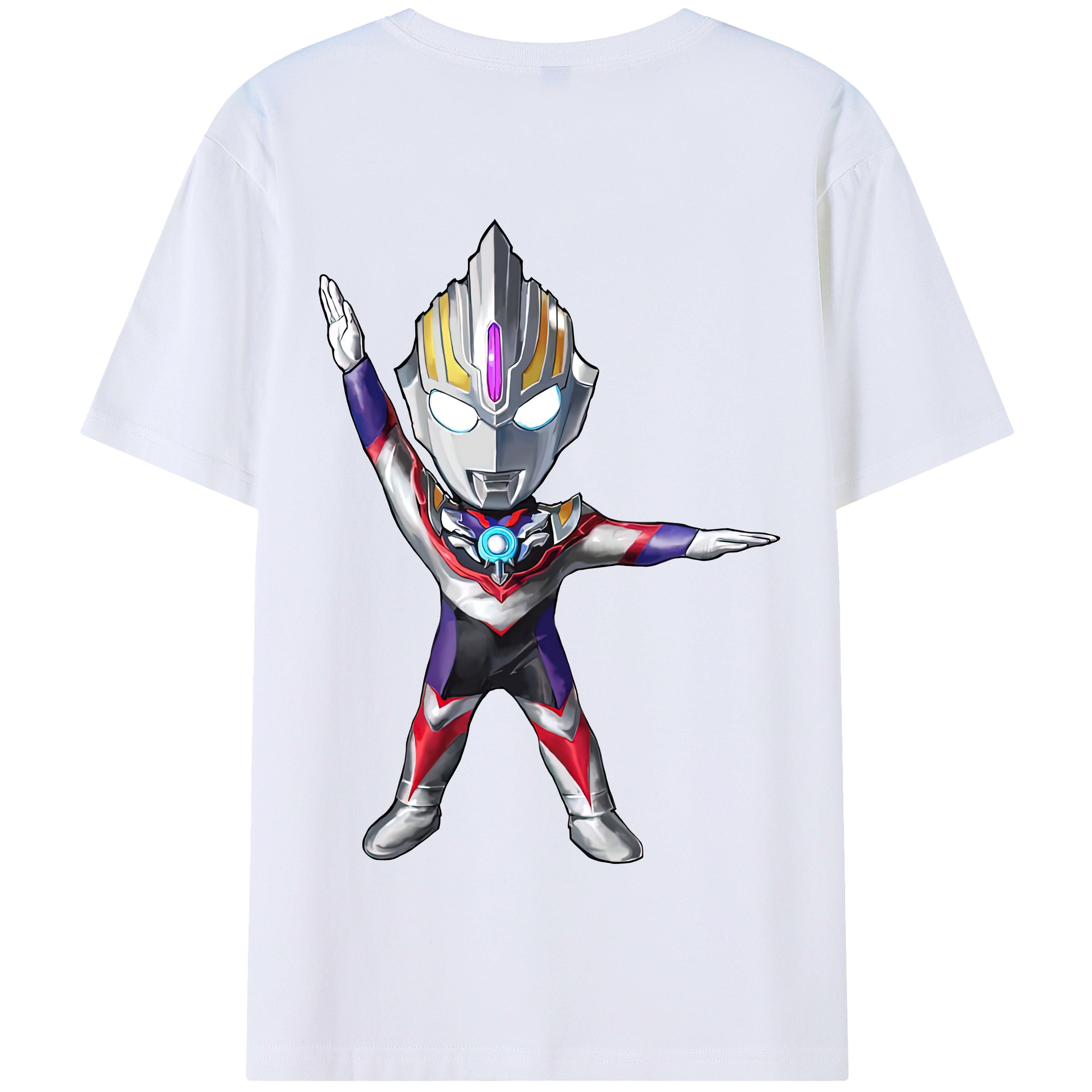 （画像用） ウルトラマン Ultraman 綿100％半袖Tシャツ（背面プリント）