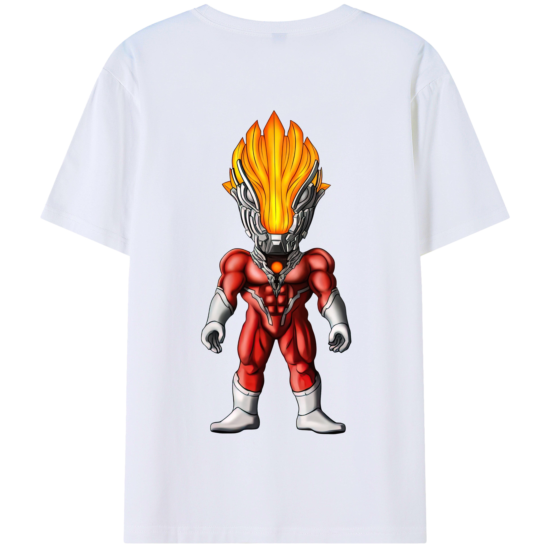 （画像用） ウルトラマン Ultraman 綿100％半袖Tシャツ（背面プリント）