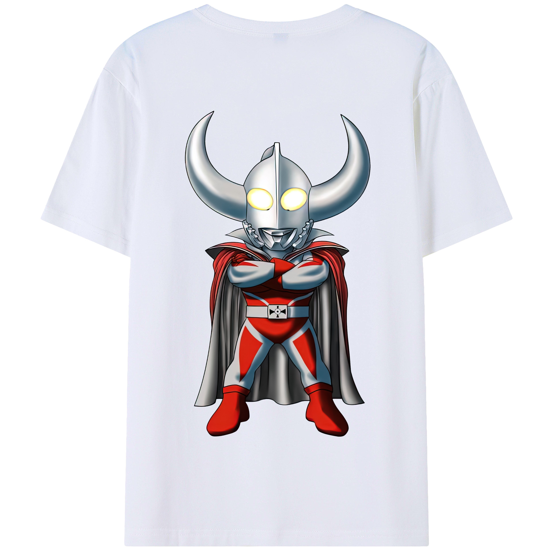 （画像用） ウルトラマン Ultraman 綿100％半袖Tシャツ（背面プリント）