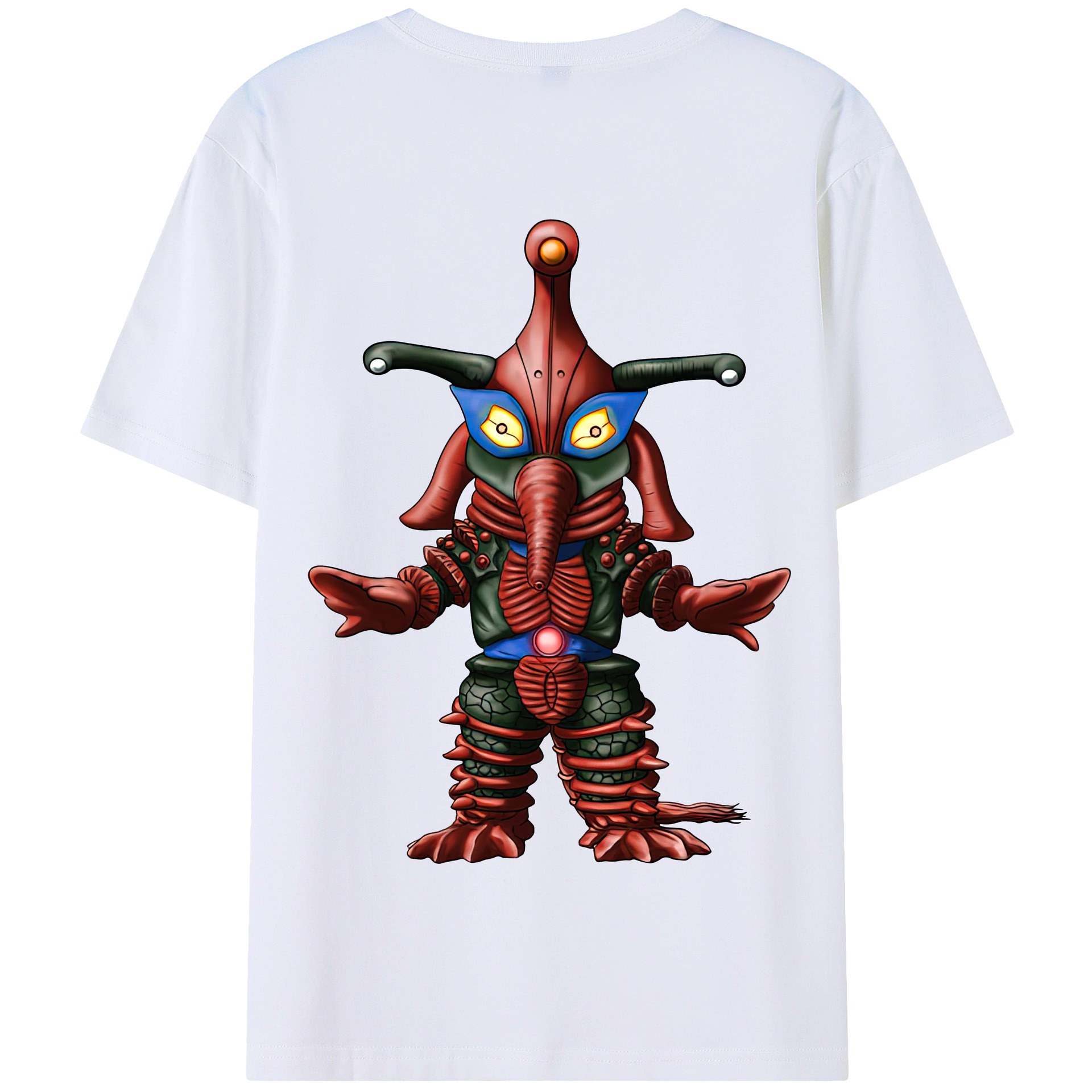 （画像用） ウルトラマン Ultraman 綿100％半袖Tシャツ（背面プリント）