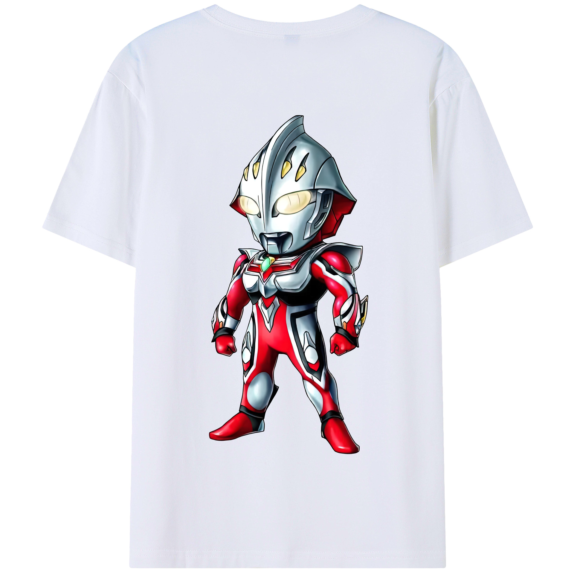 （画像用） ウルトラマン Ultraman 綿100％半袖Tシャツ（背面プリント）