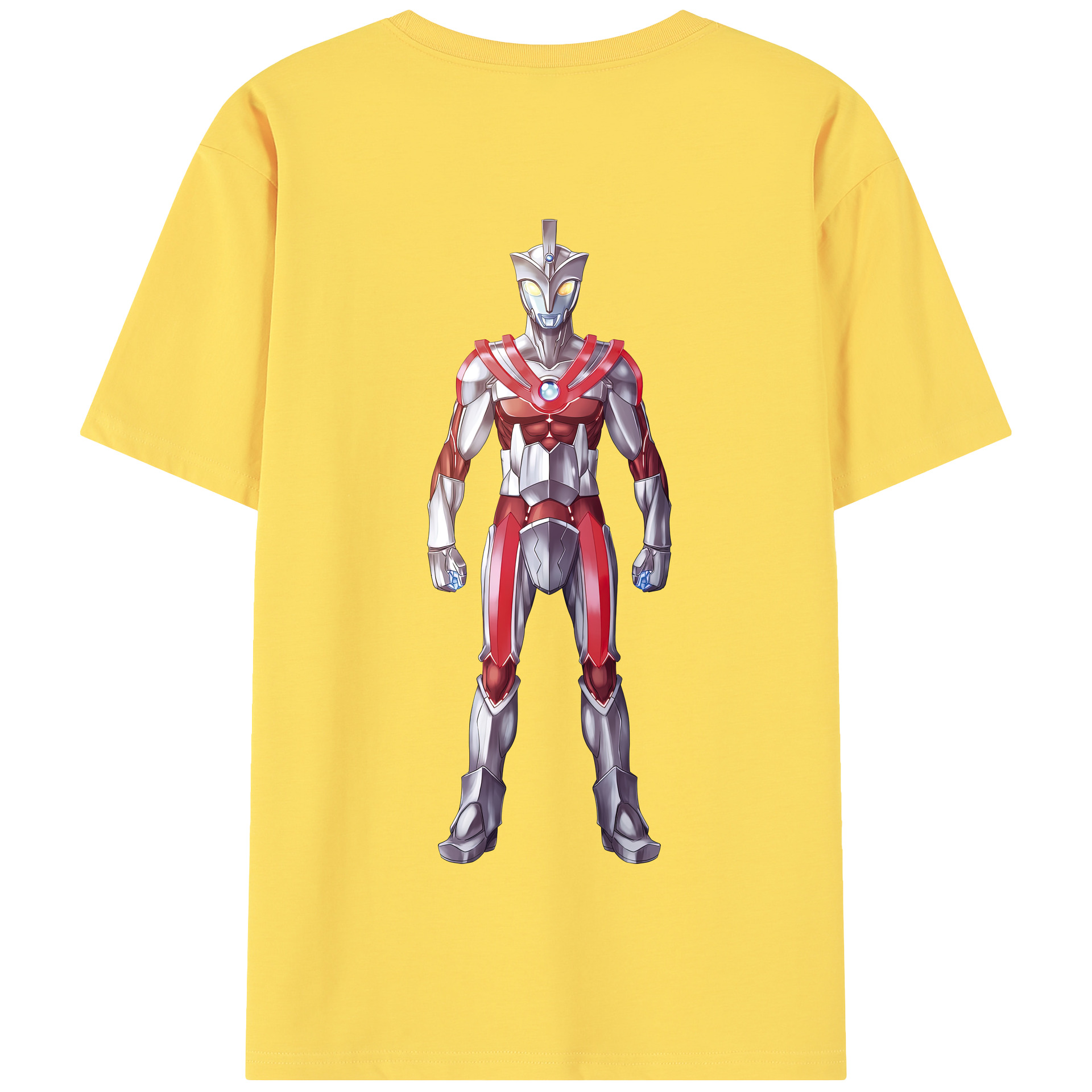 （画像用） ウルトラマン Ultraman 綿100％半袖Tシャツ（背面プリント）