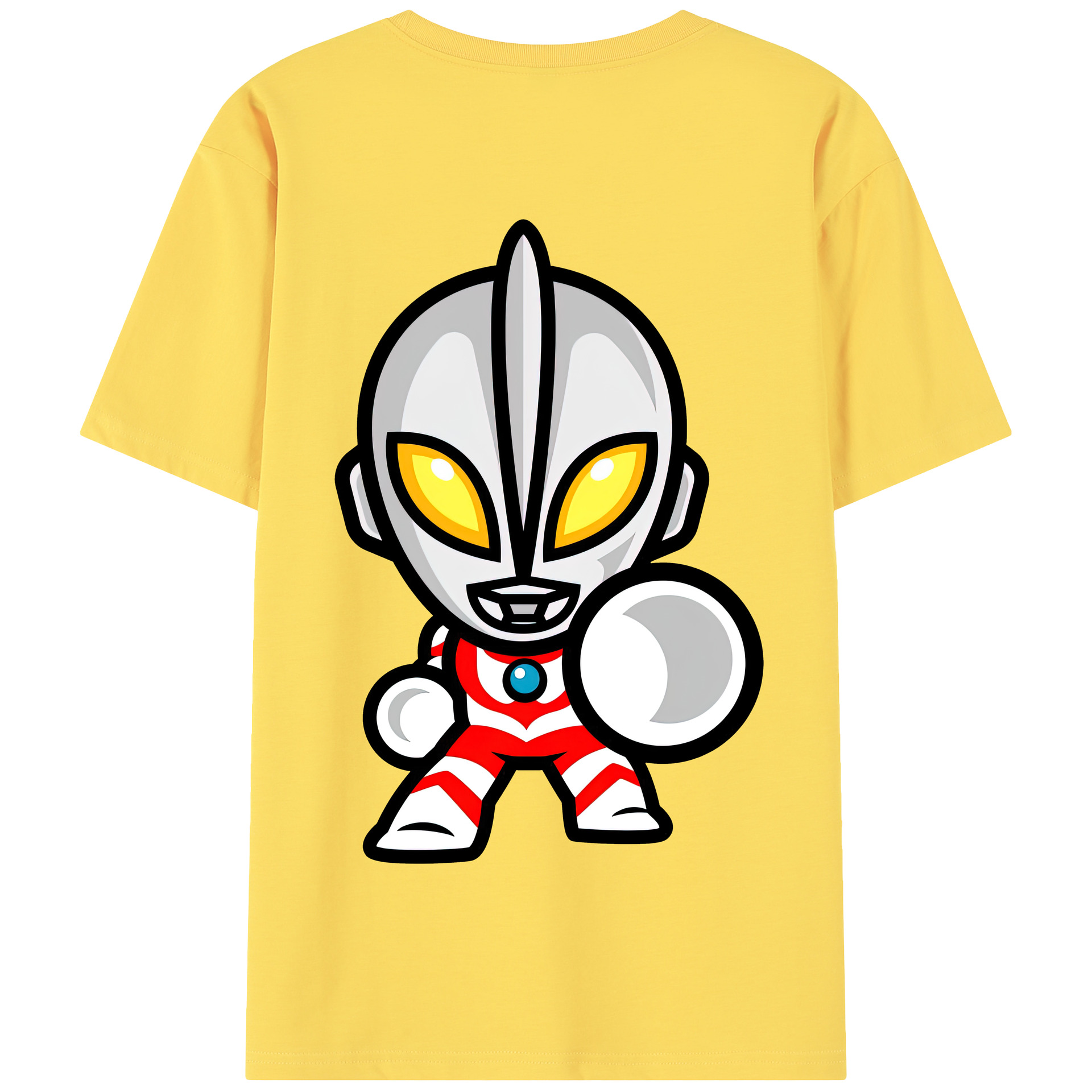 （画像用） ウルトラマン Ultraman 綿100％半袖Tシャツ（背面プリント）