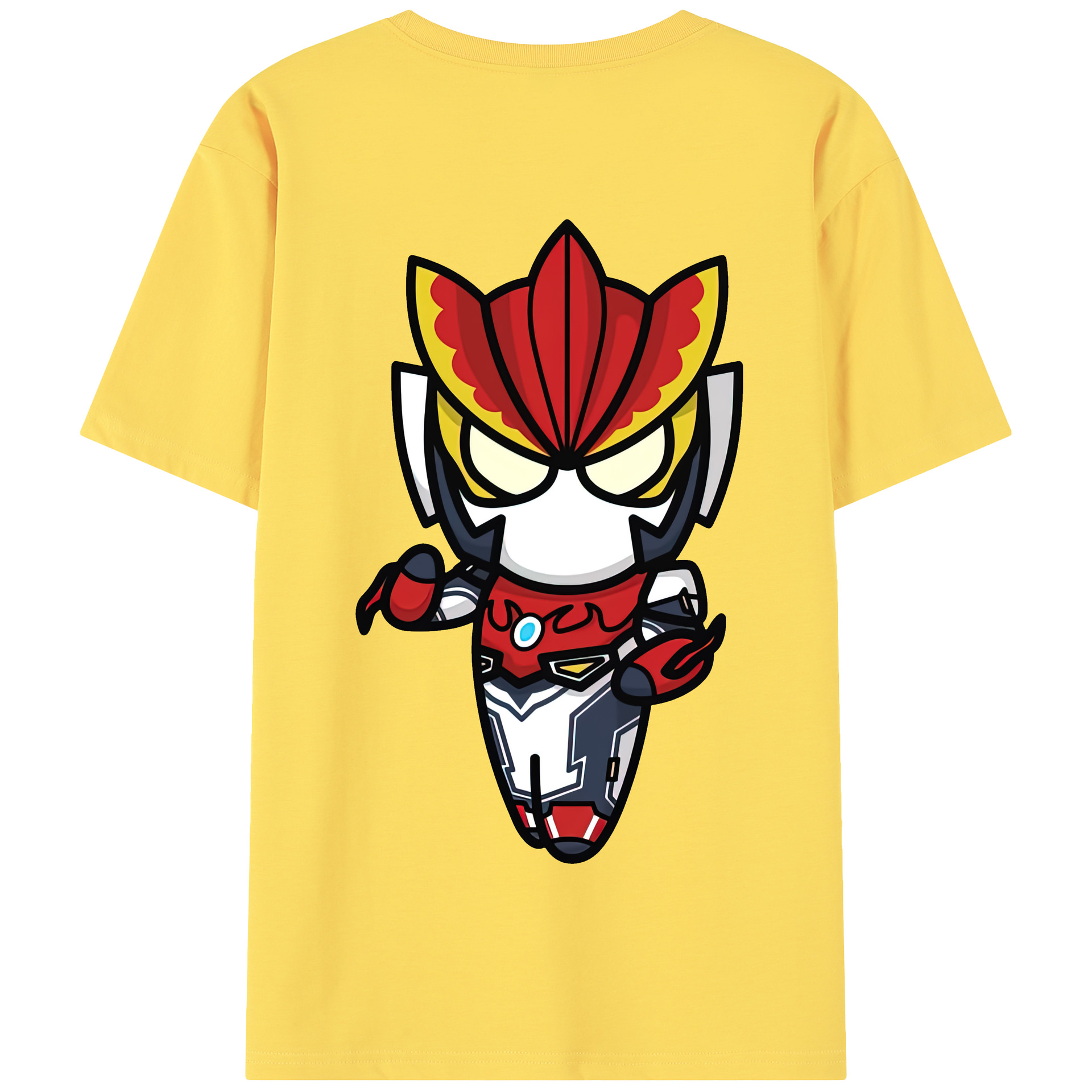 （画像用） ウルトラマン Ultraman 綿100％半袖Tシャツ（背面プリント）