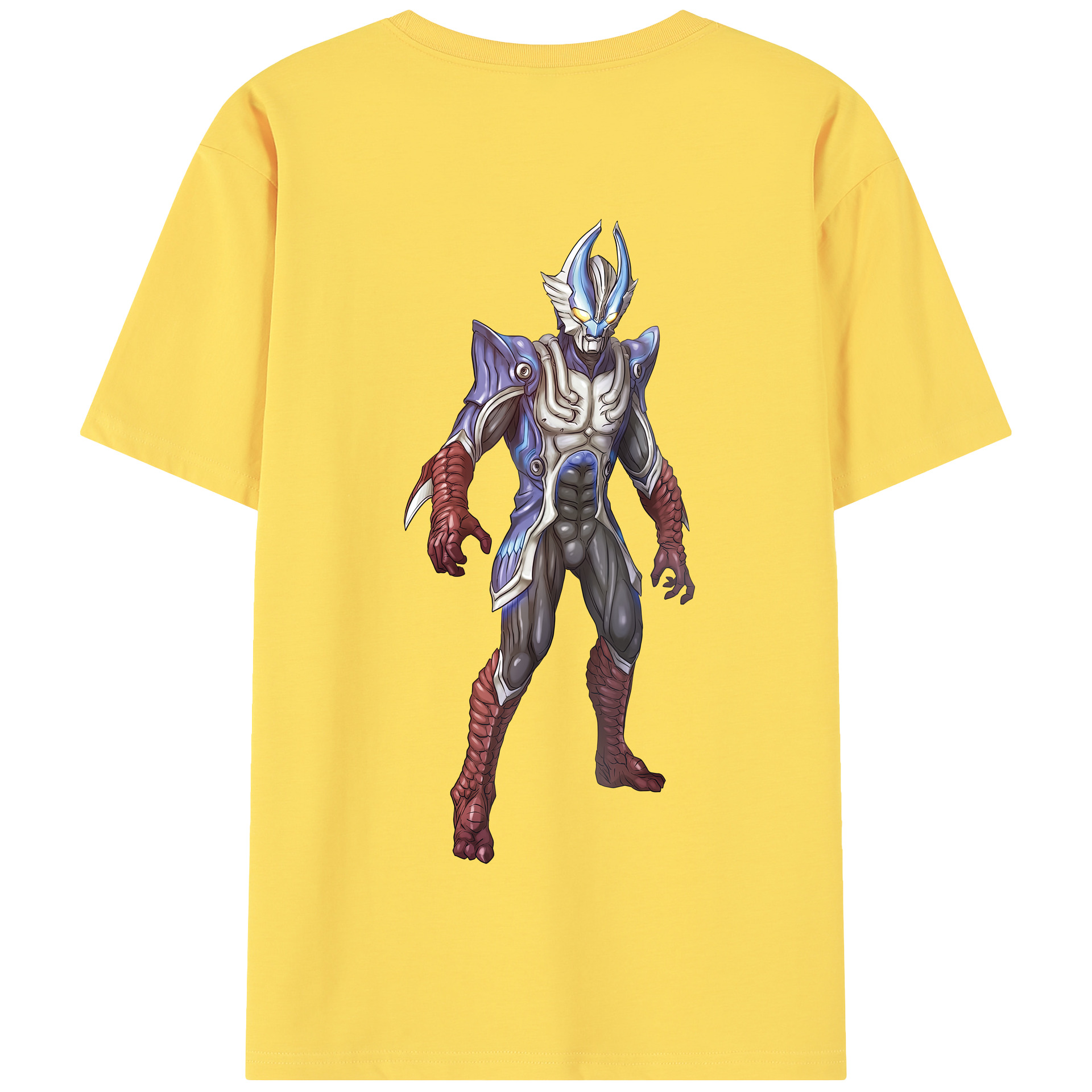 （画像用） ウルトラマン Ultraman 綿100％半袖Tシャツ（背面プリント）