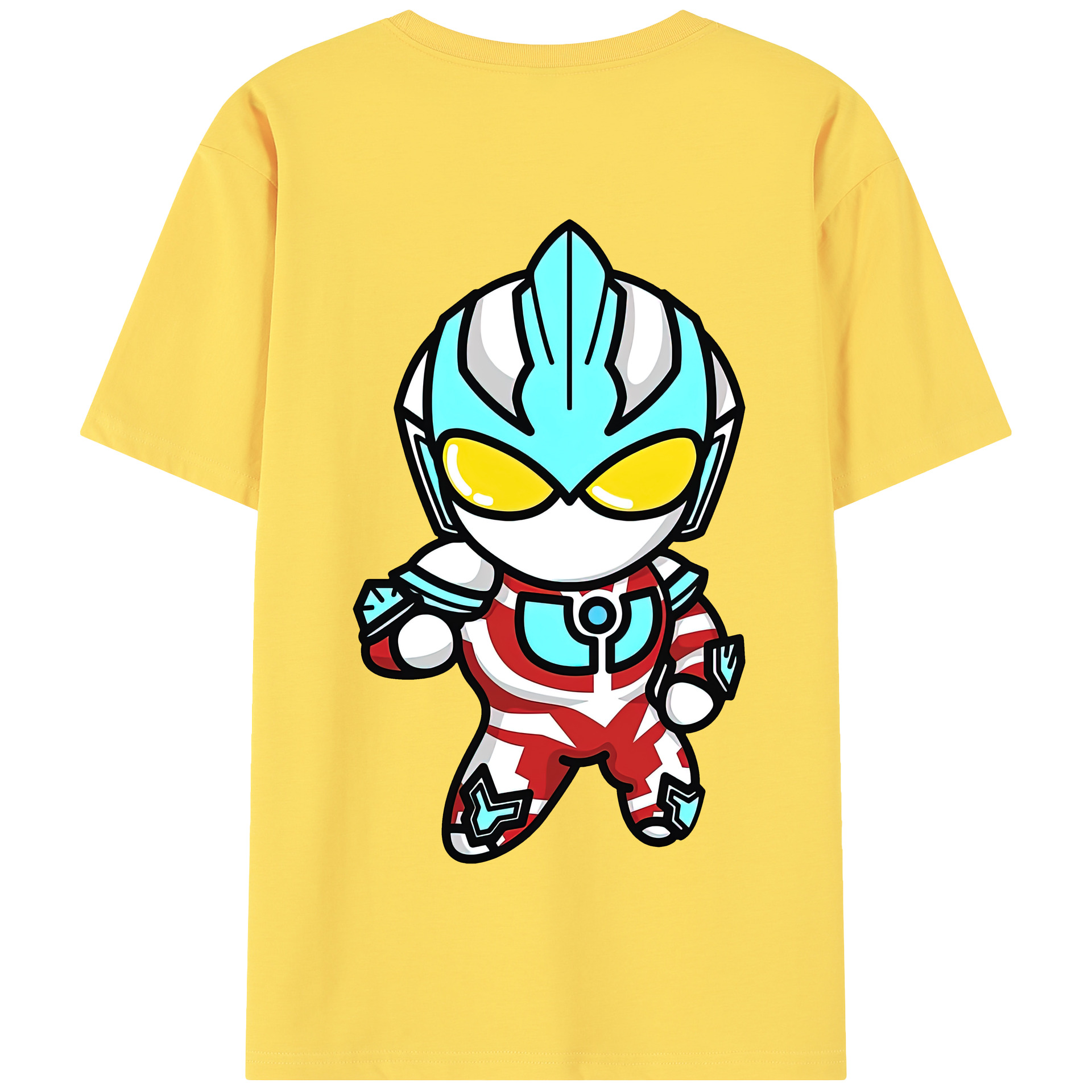 （画像用） ウルトラマン Ultraman 綿100％半袖Tシャツ（背面プリント）