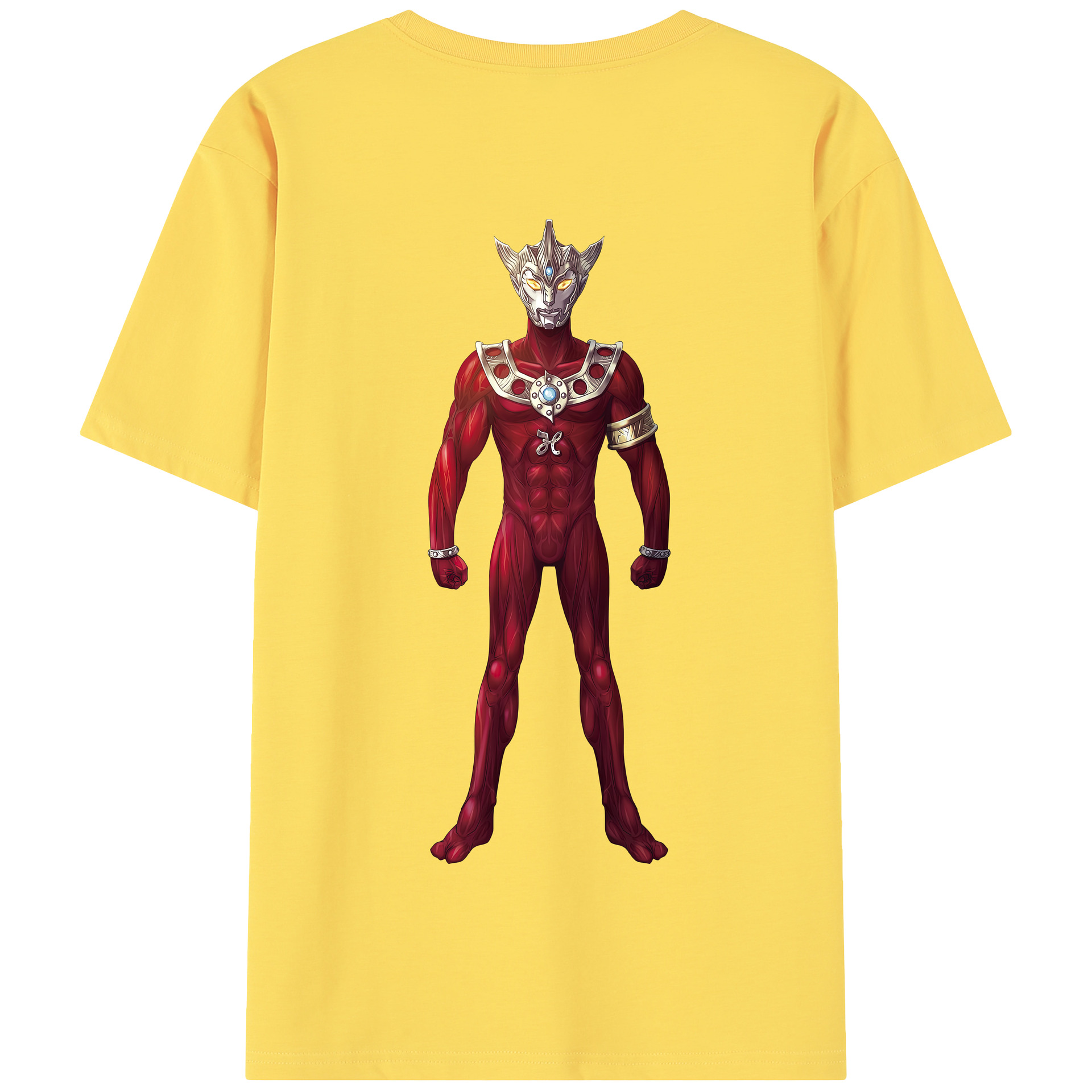 （画像用） ウルトラマン Ultraman 綿100％半袖Tシャツ（背面プリント）