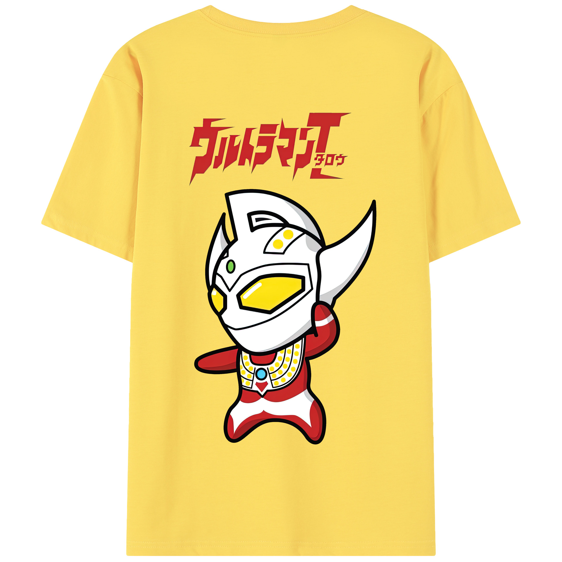 （画像用） ウルトラマン Ultraman 綿100％半袖Tシャツ（背面プリント）