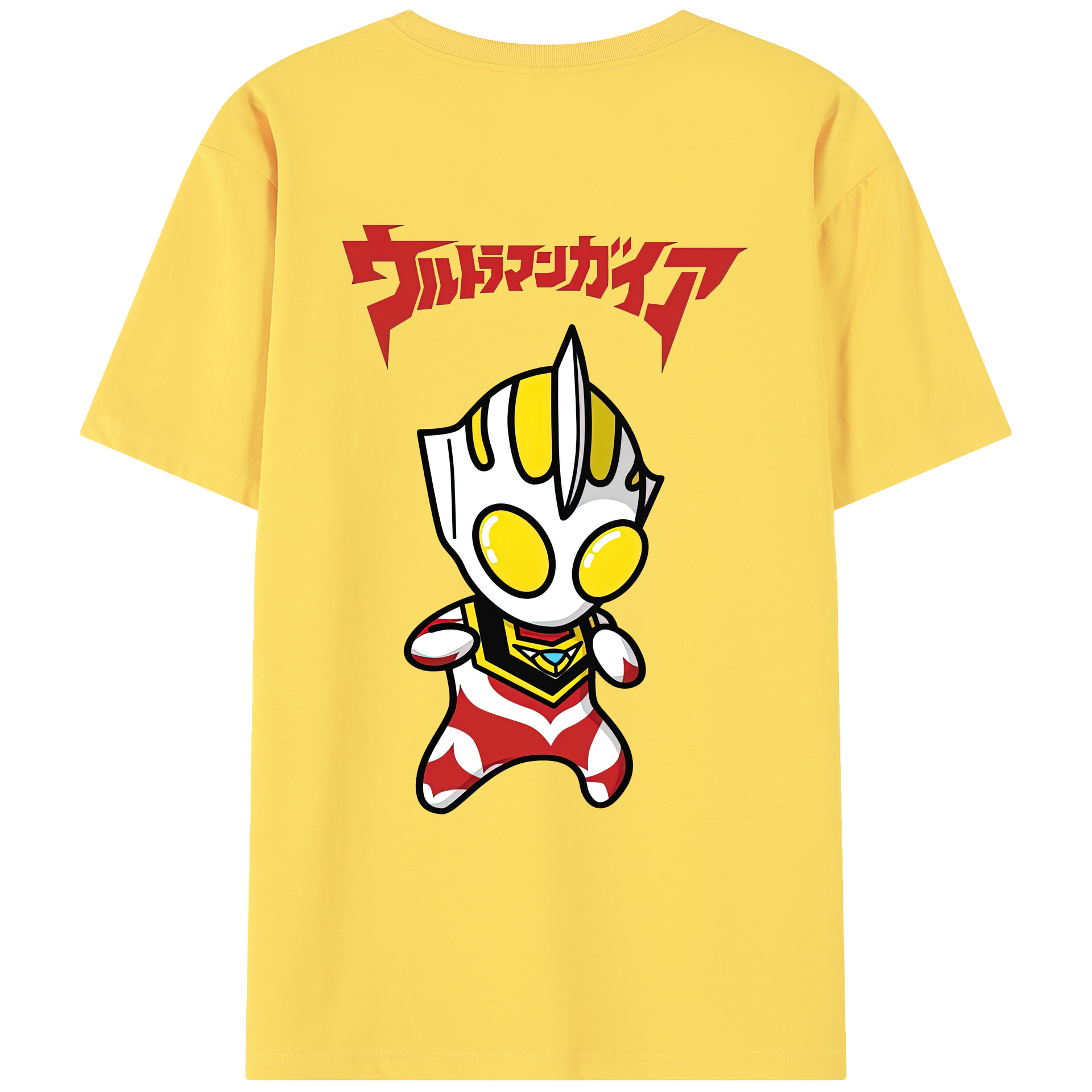 （画像用） ウルトラマン Ultraman 綿100％半袖Tシャツ（背面プリント）