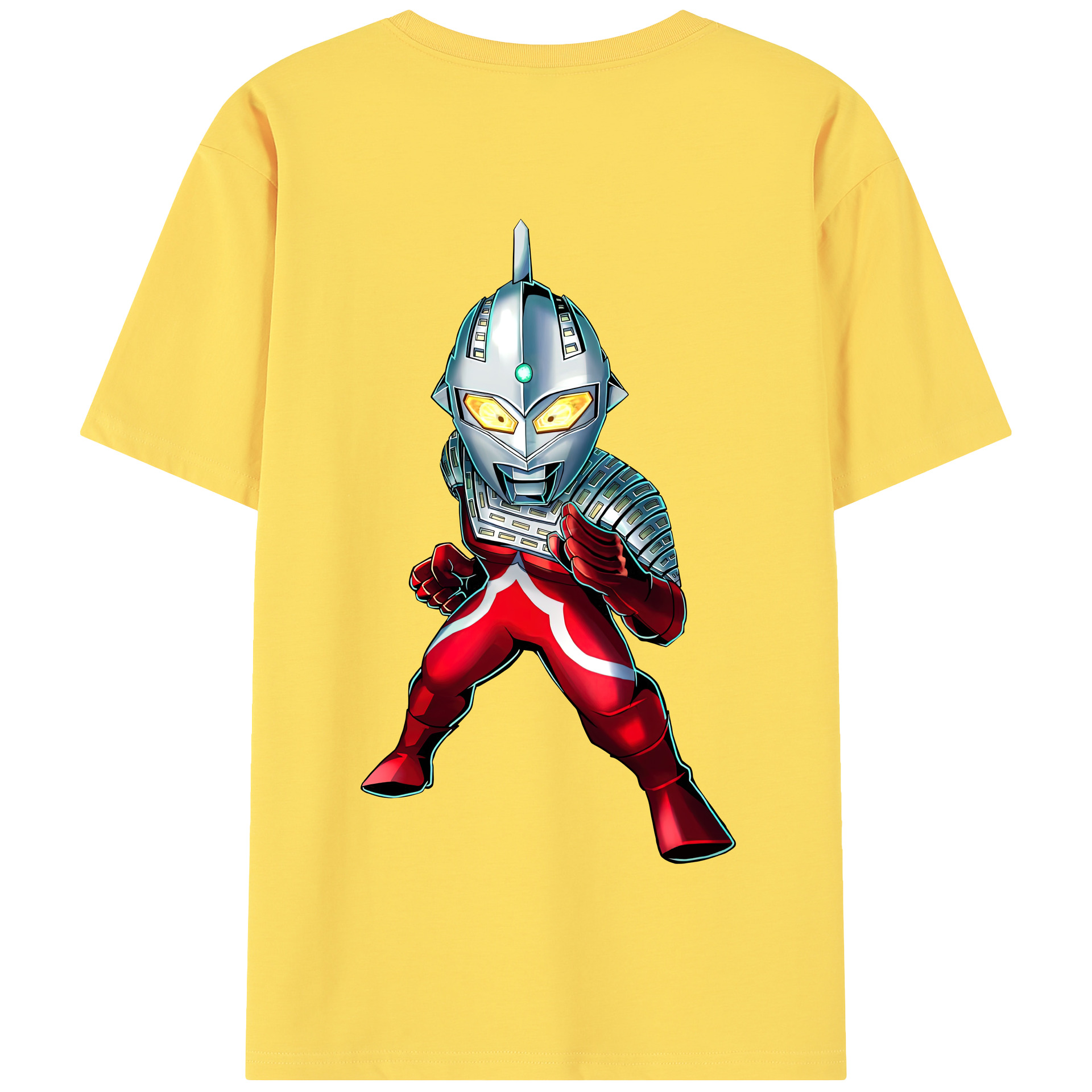 （画像用） ウルトラマン Ultraman 綿100％半袖Tシャツ（背面プリント）