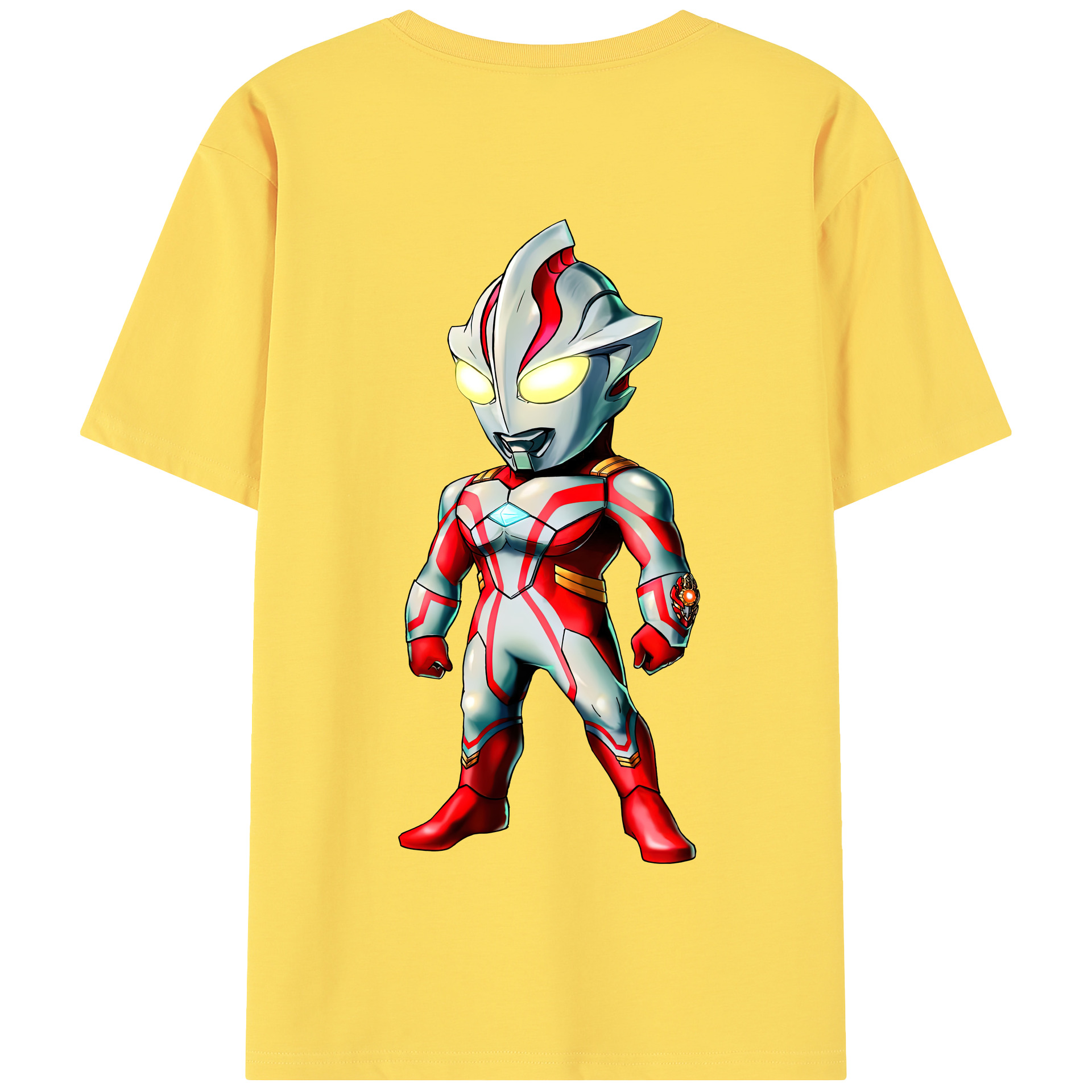 （画像用） ウルトラマン Ultraman 綿100％半袖Tシャツ（背面プリント）