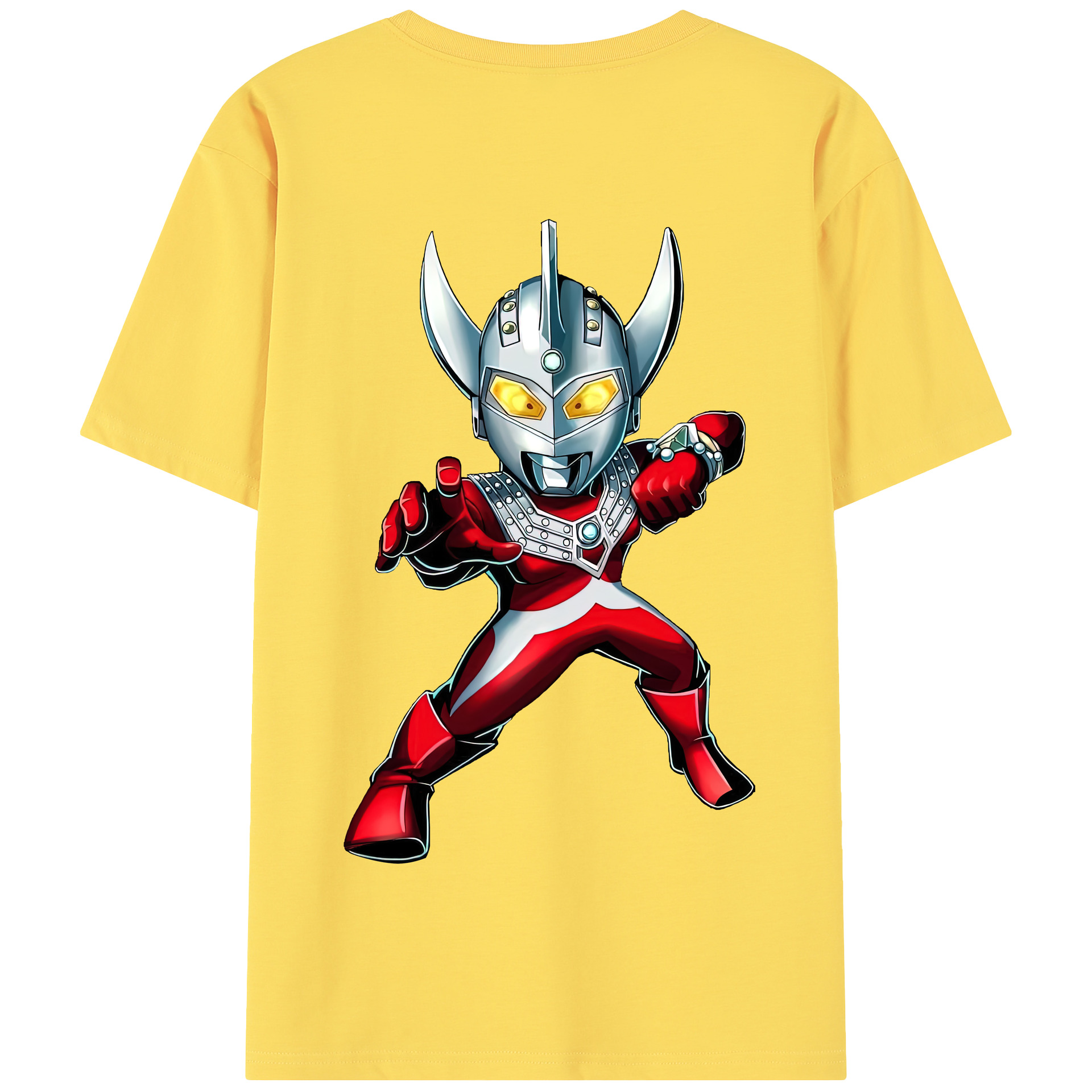 （画像用） ウルトラマン Ultraman 綿100％半袖Tシャツ（背面プリント）