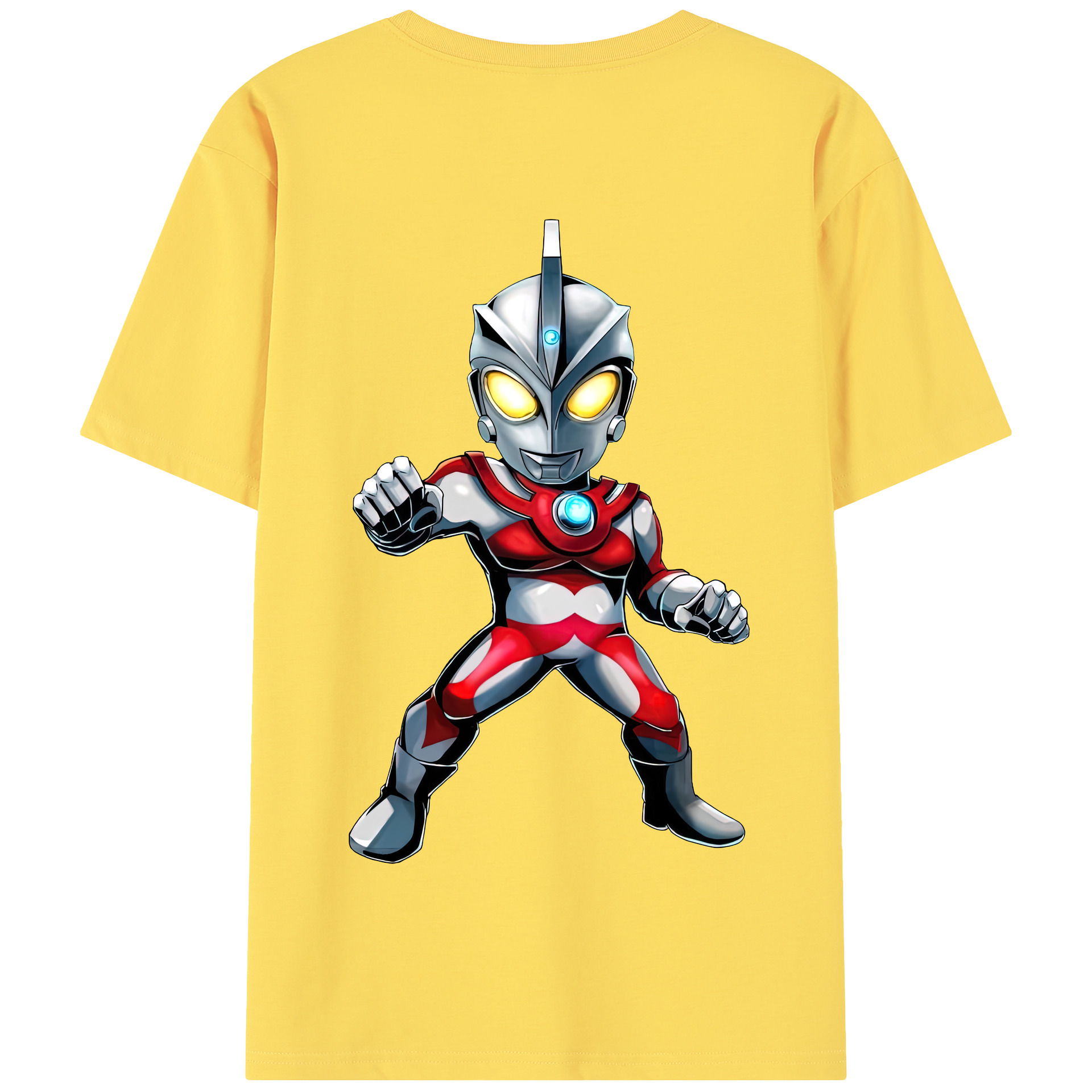 （画像用） ウルトラマン Ultraman 綿100％半袖Tシャツ（背面プリント）
