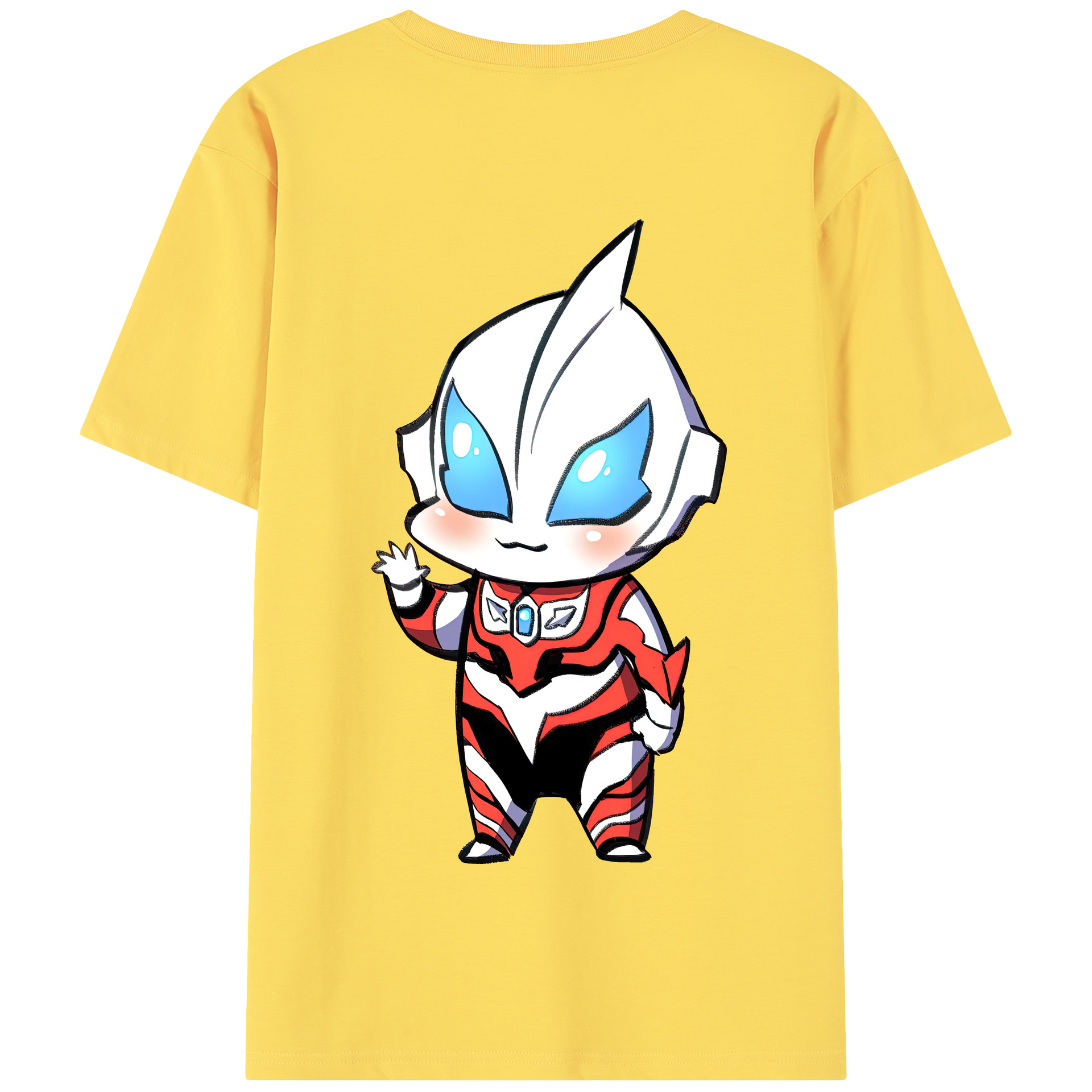 （画像用） ウルトラマン Ultraman 綿100％半袖Tシャツ（背面プリント）