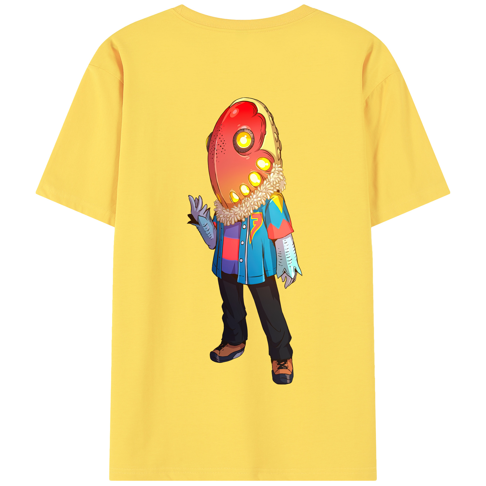 （画像用） ウルトラマン Ultraman 綿100％半袖Tシャツ（背面プリント）