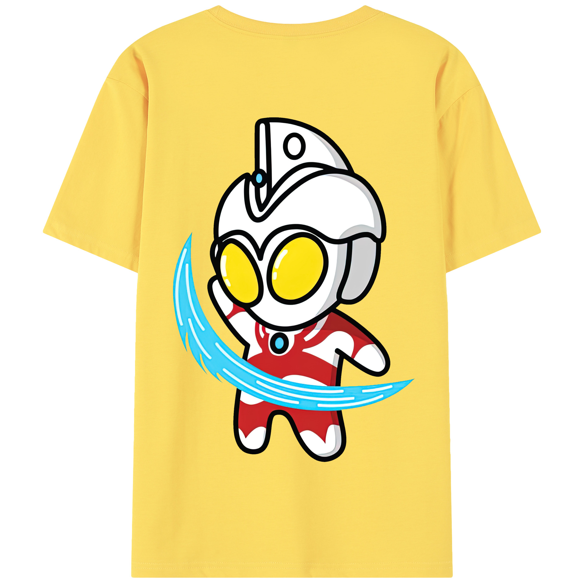 （画像用） ウルトラマン Ultraman 綿100％半袖Tシャツ（背面プリント）