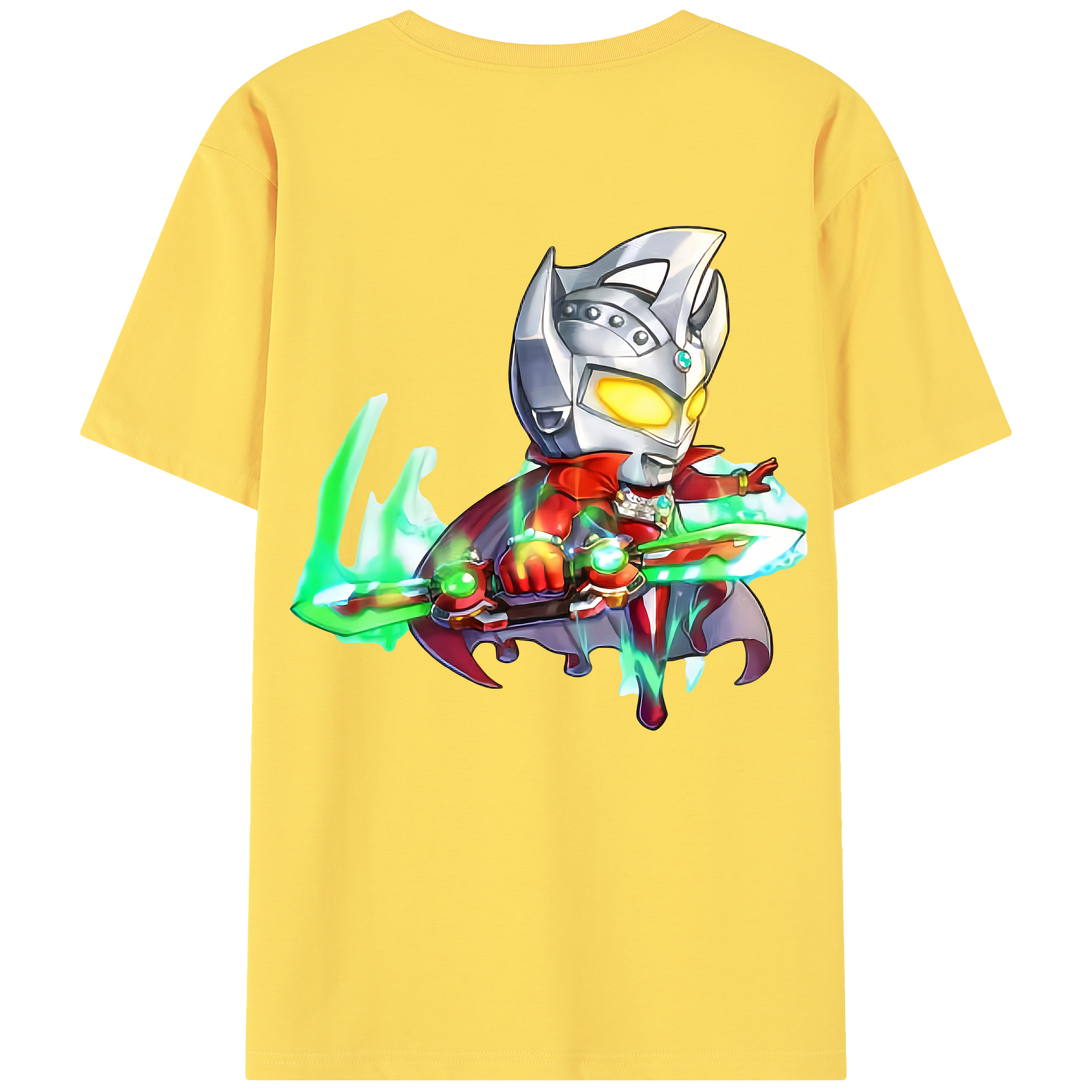（画像用） ウルトラマン Ultraman 綿100％半袖Tシャツ（背面プリント）