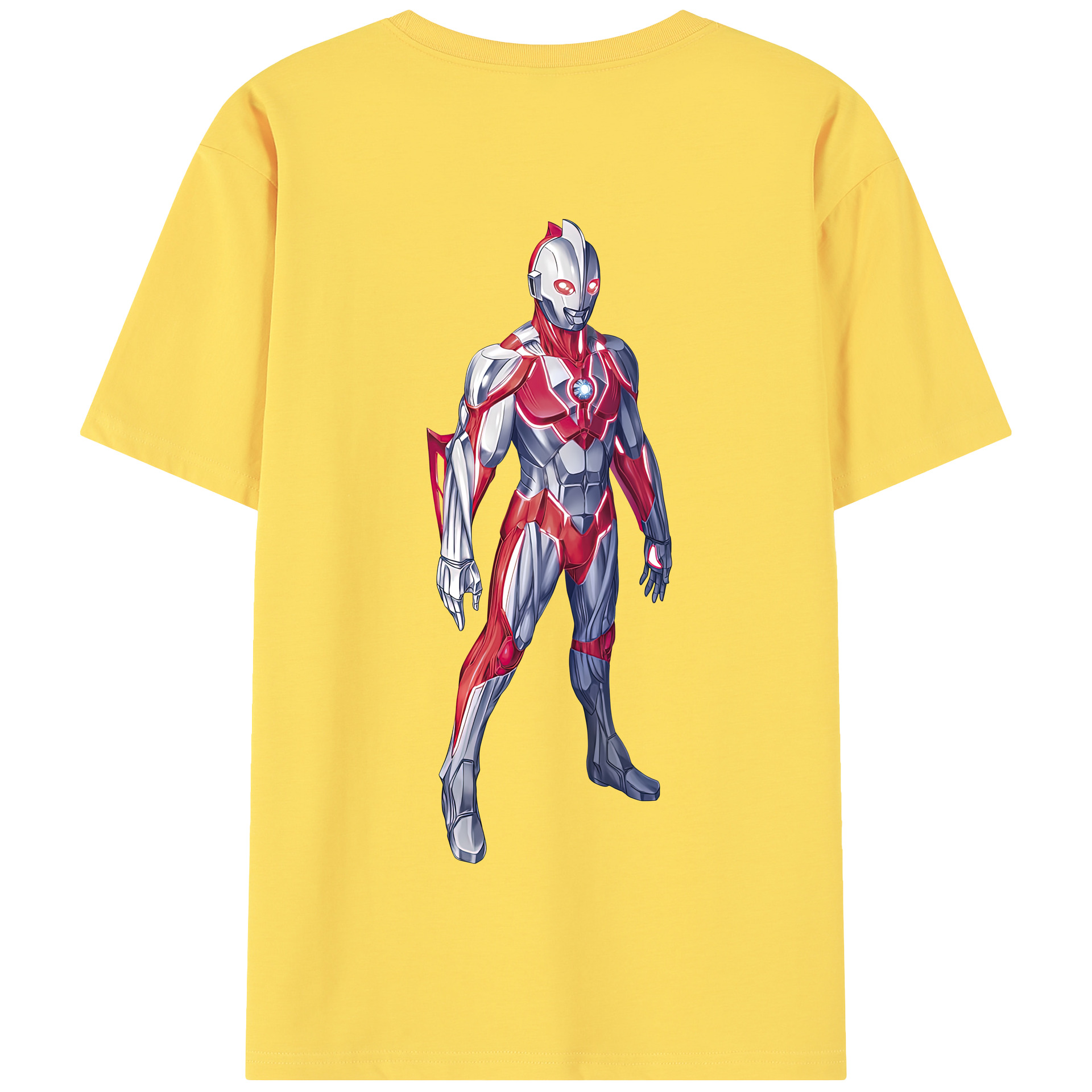（画像用） ウルトラマン Ultraman 綿100％半袖Tシャツ（背面プリント）