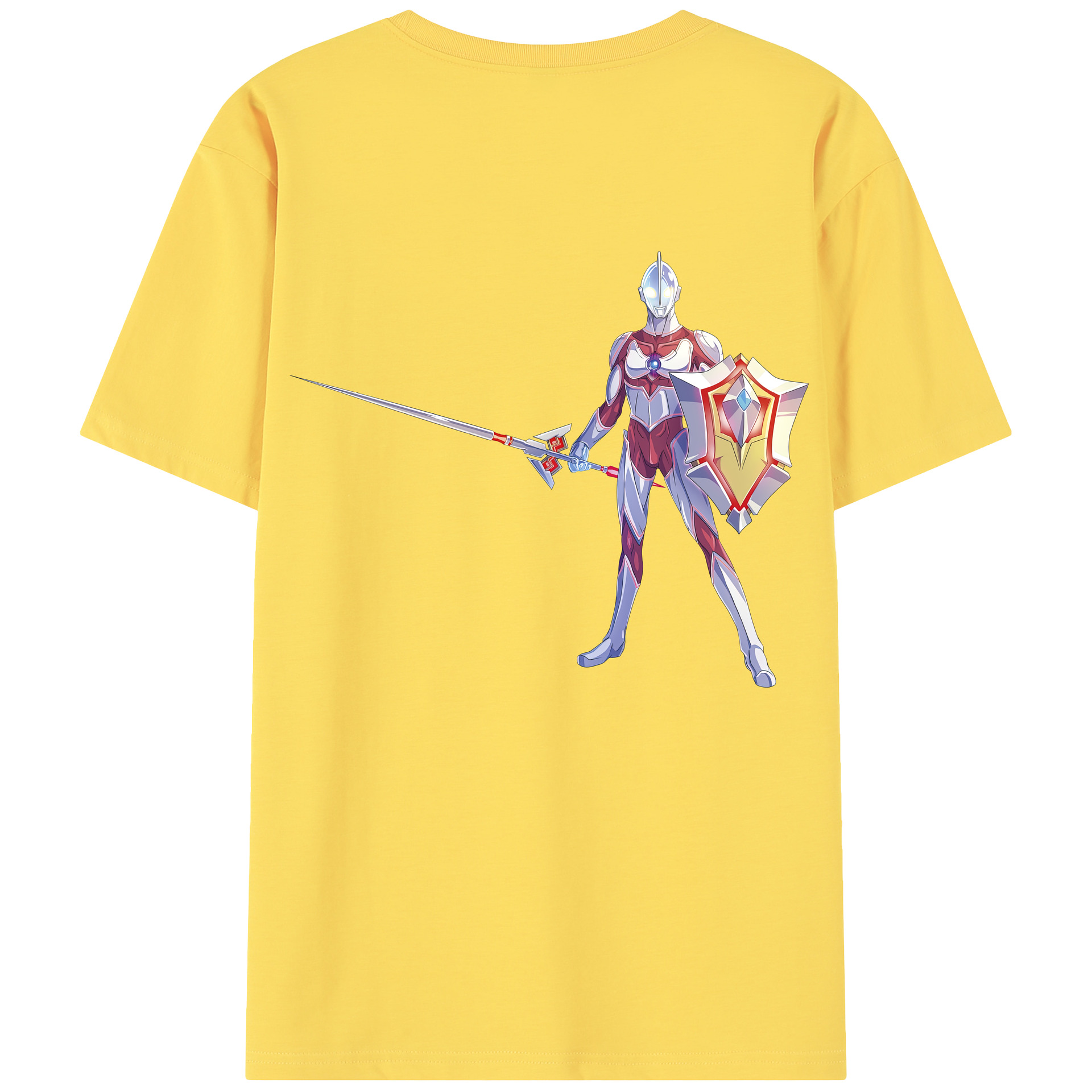 （画像用） ウルトラマン Ultraman 綿100％半袖Tシャツ（背面プリント）