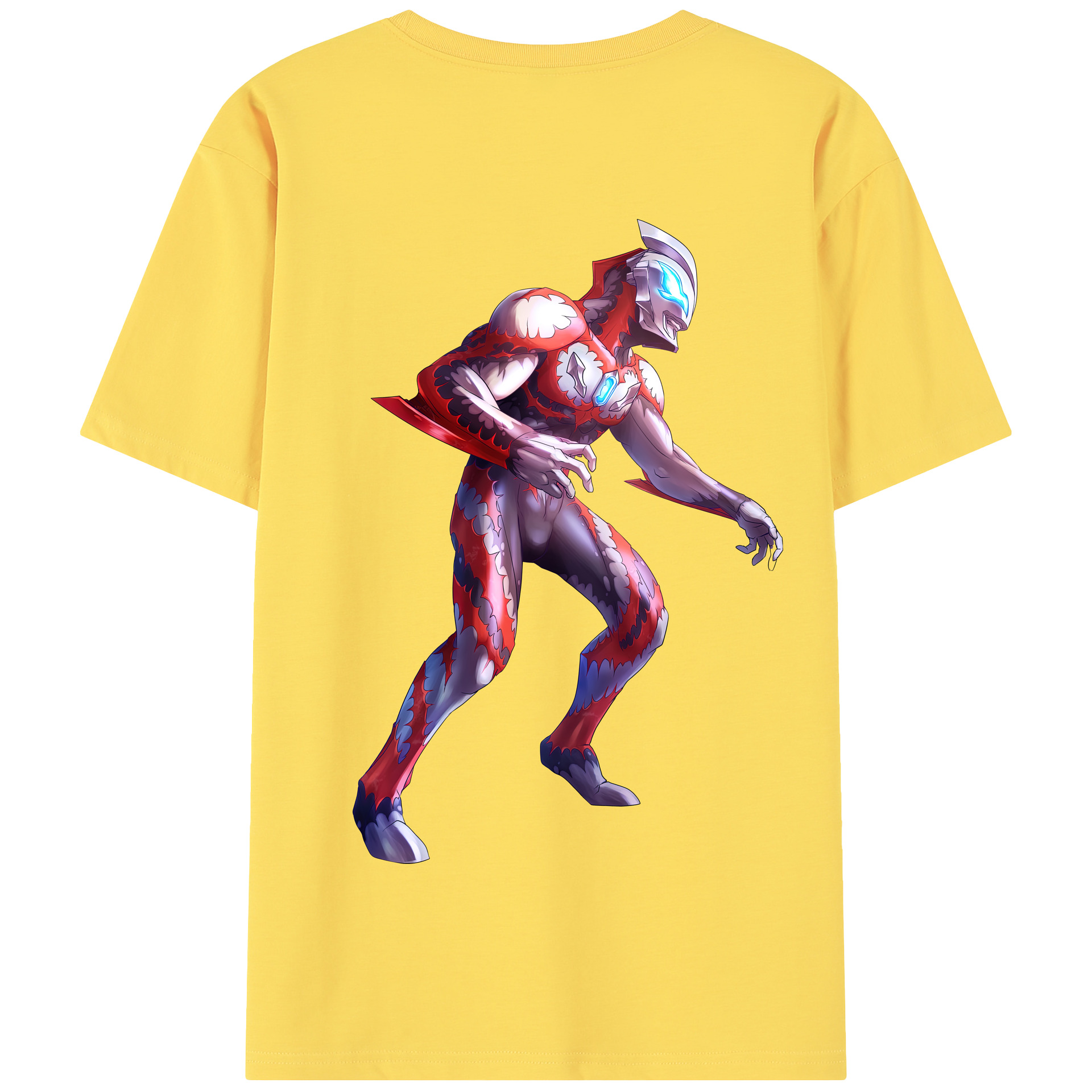 （画像用） ウルトラマン Ultraman 綿100％半袖Tシャツ（背面プリント）