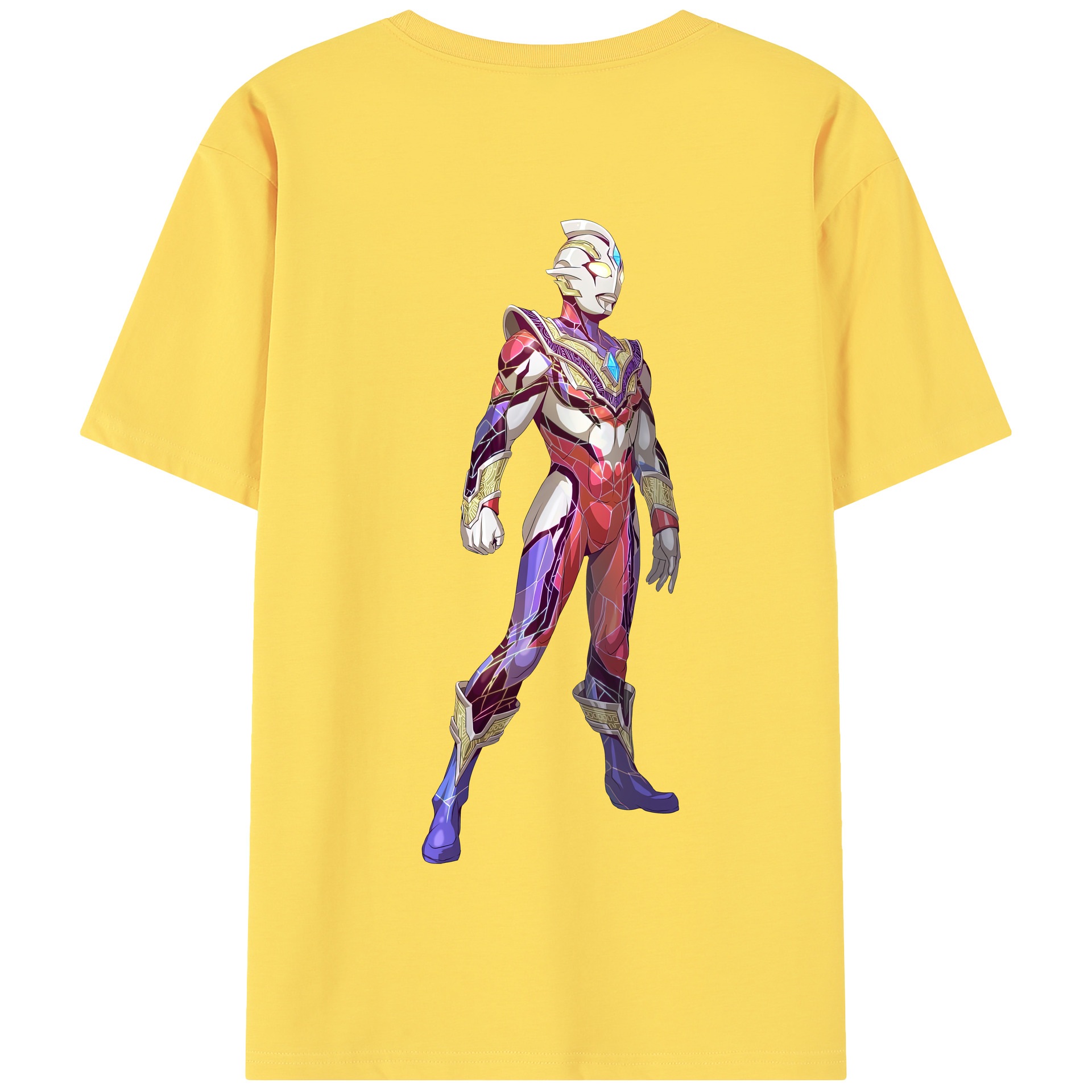 （画像用） ウルトラマン Ultraman 綿100％半袖Tシャツ（背面プリント）