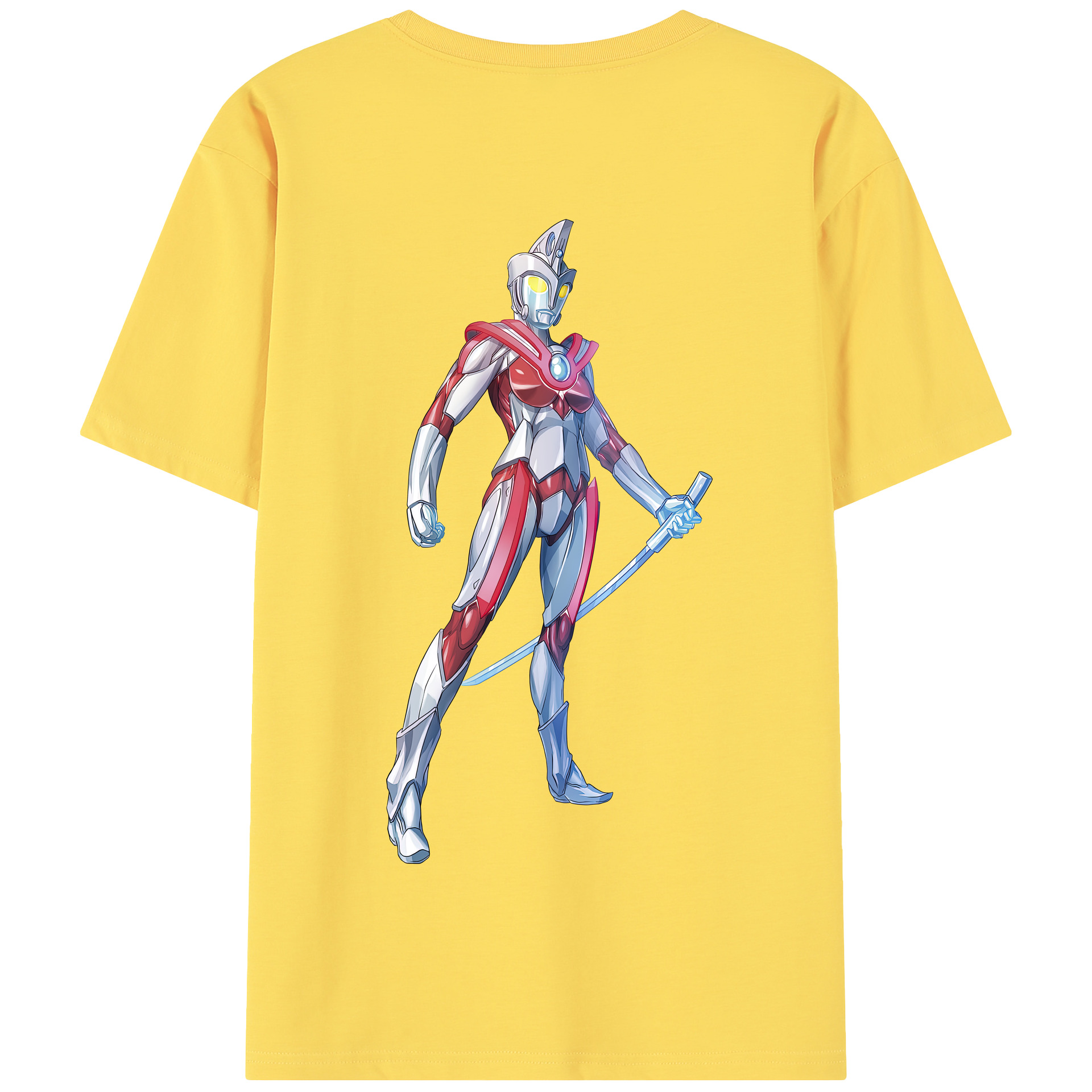 （画像用） ウルトラマン Ultraman 綿100％半袖Tシャツ（背面プリント）