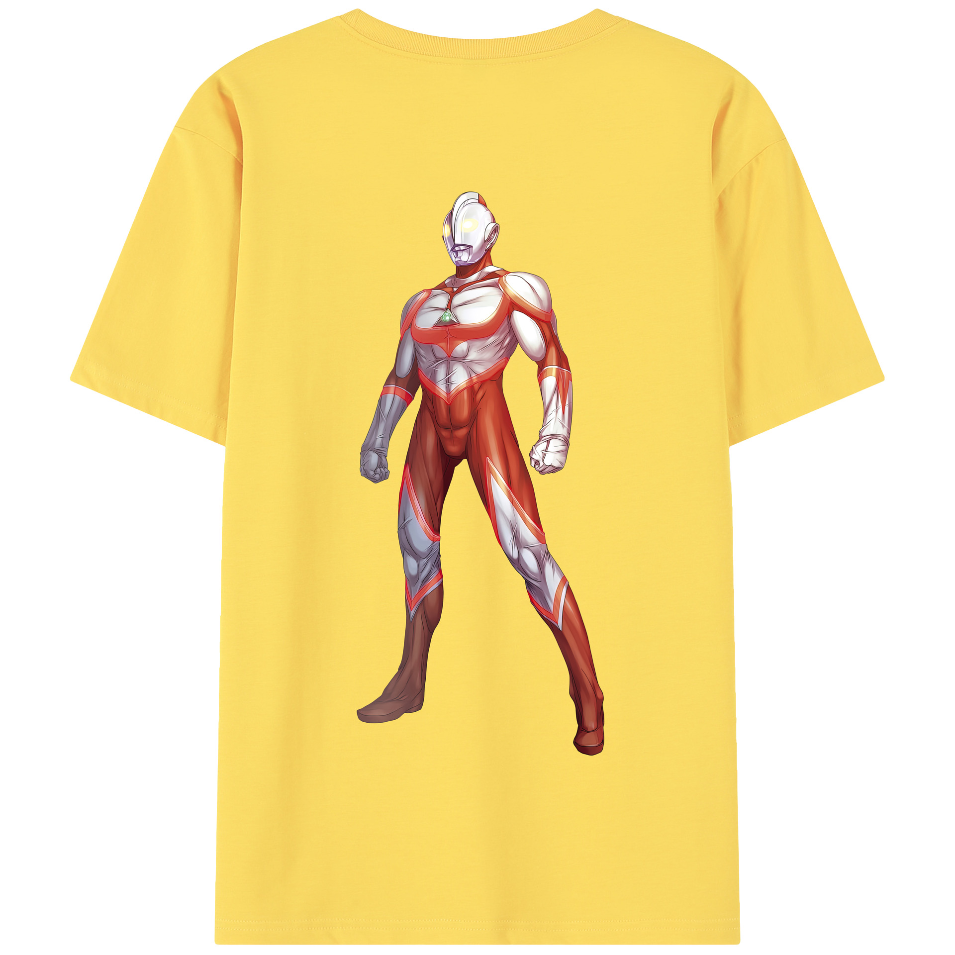 （画像用） ウルトラマン Ultraman 綿100％半袖Tシャツ（背面プリント）