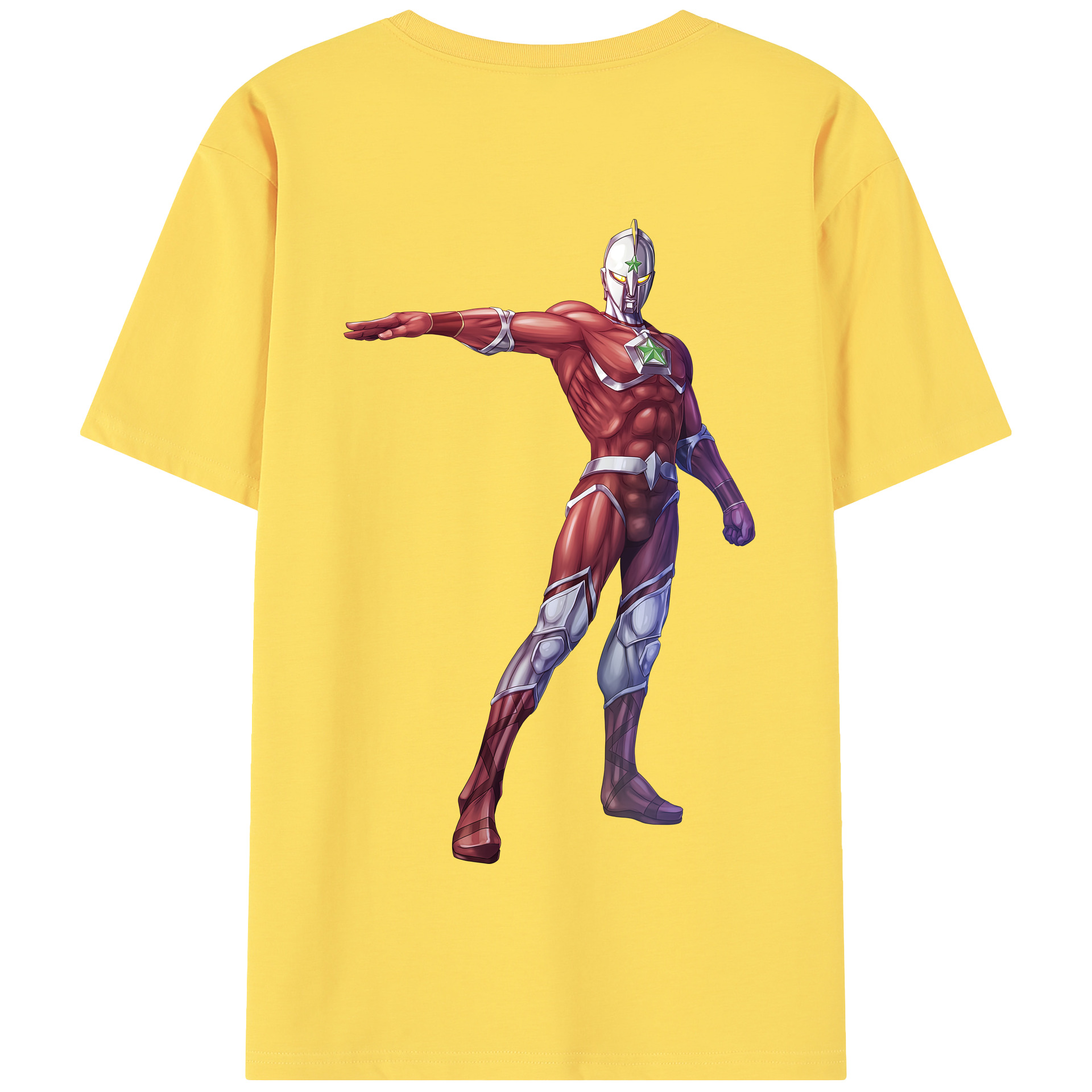 （画像用） ウルトラマン Ultraman 綿100％半袖Tシャツ（背面プリント）