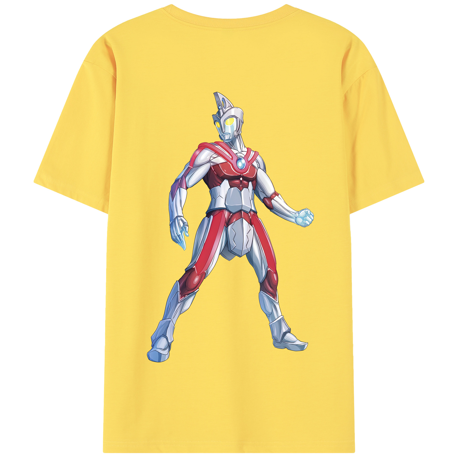 （画像用） ウルトラマン Ultraman 綿100％半袖Tシャツ（背面プリント）