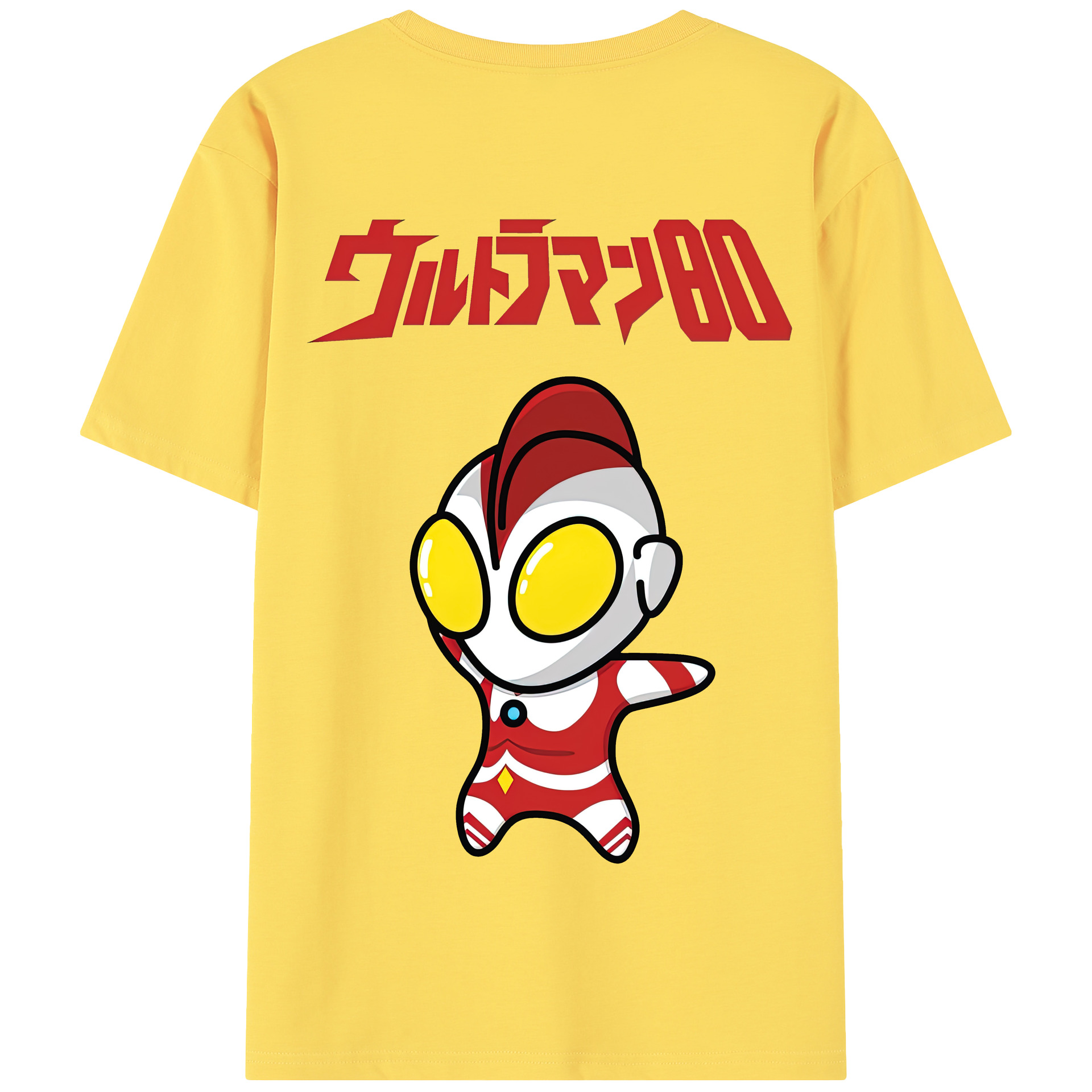 （画像用） ウルトラマン Ultraman 綿100％半袖Tシャツ（背面プリント）