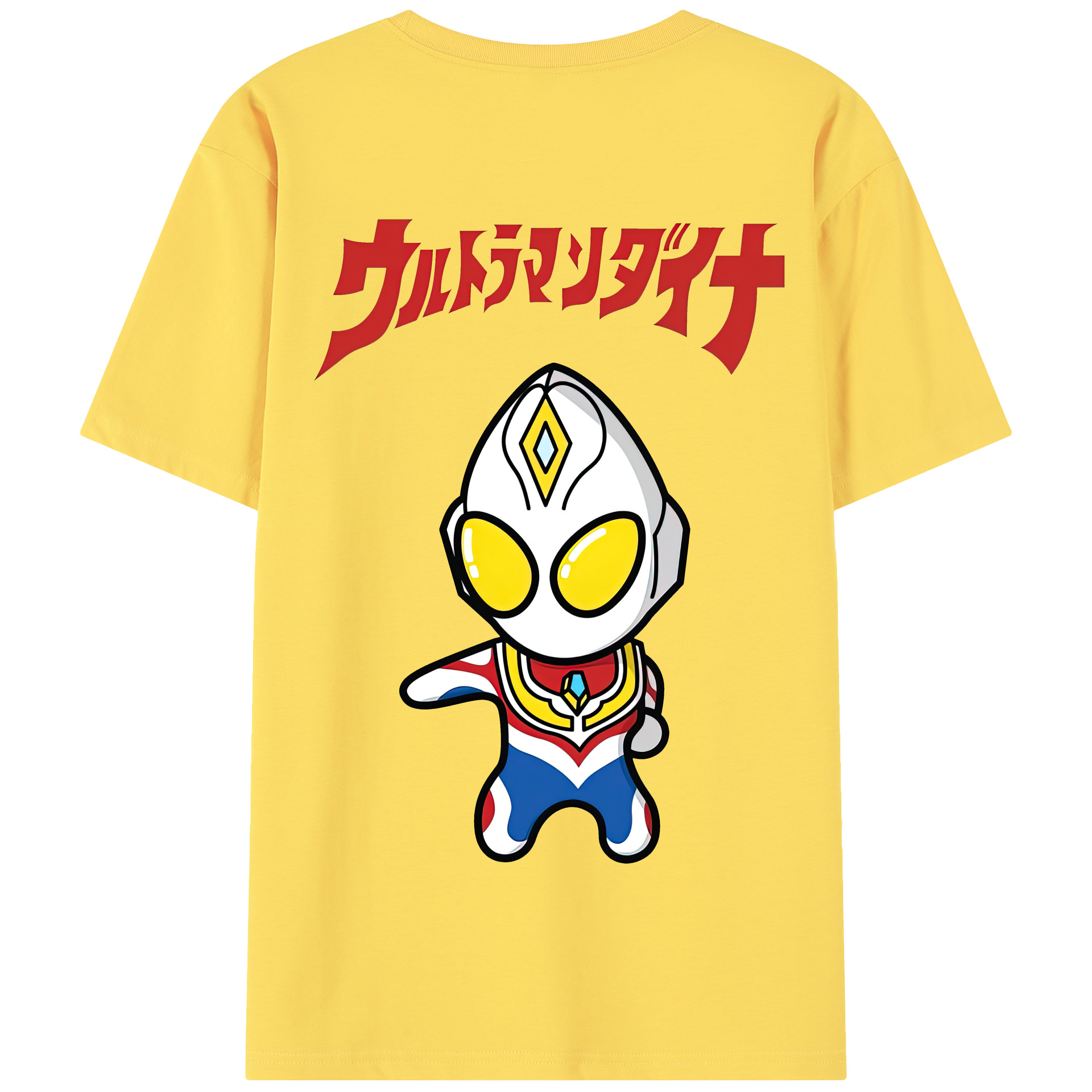 （画像用） ウルトラマン Ultraman 綿100％半袖Tシャツ（背面プリント）