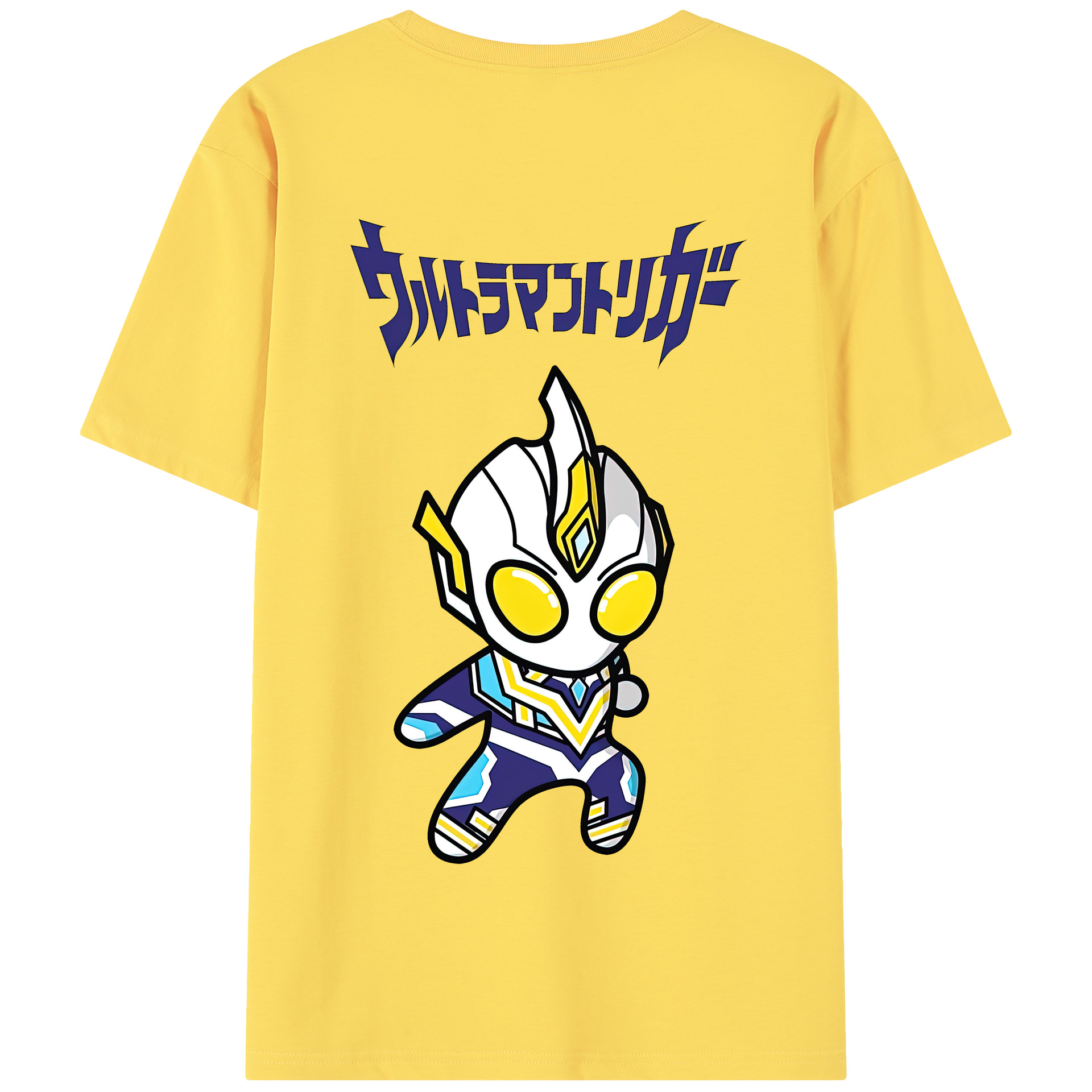 （画像用） ウルトラマン Ultraman 綿100％半袖Tシャツ（背面プリント）