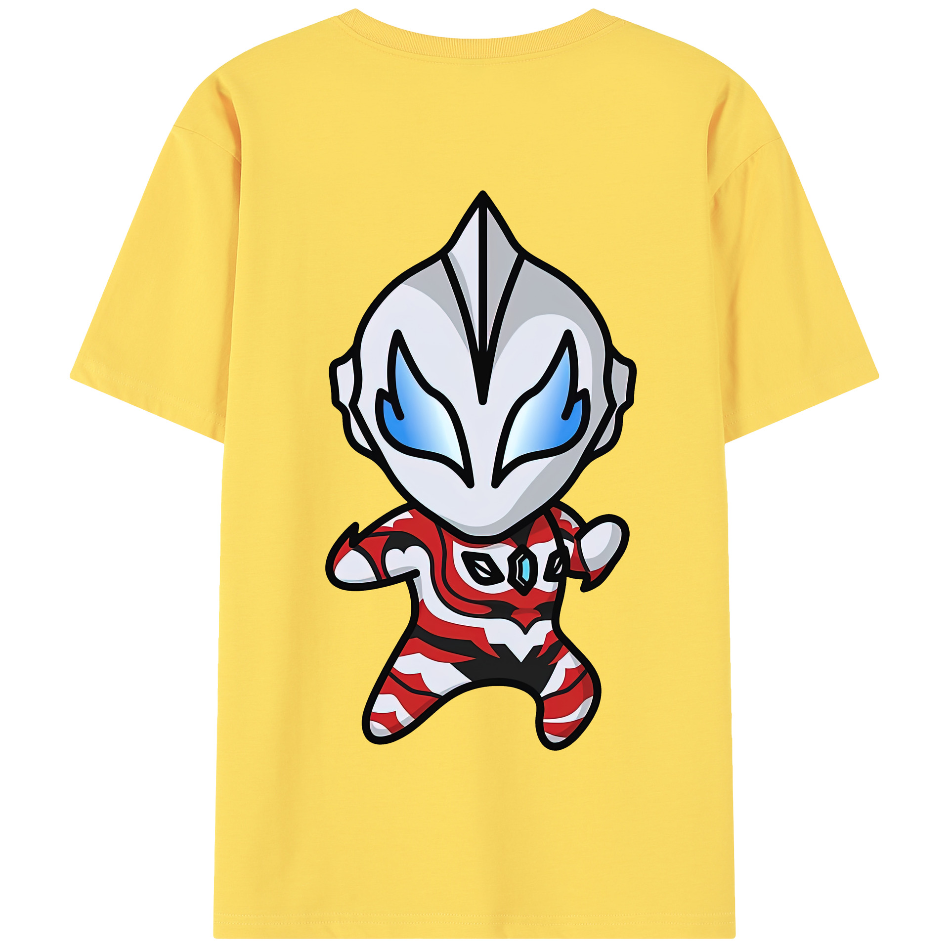 （画像用） ウルトラマン Ultraman 綿100％半袖Tシャツ（背面プリント）