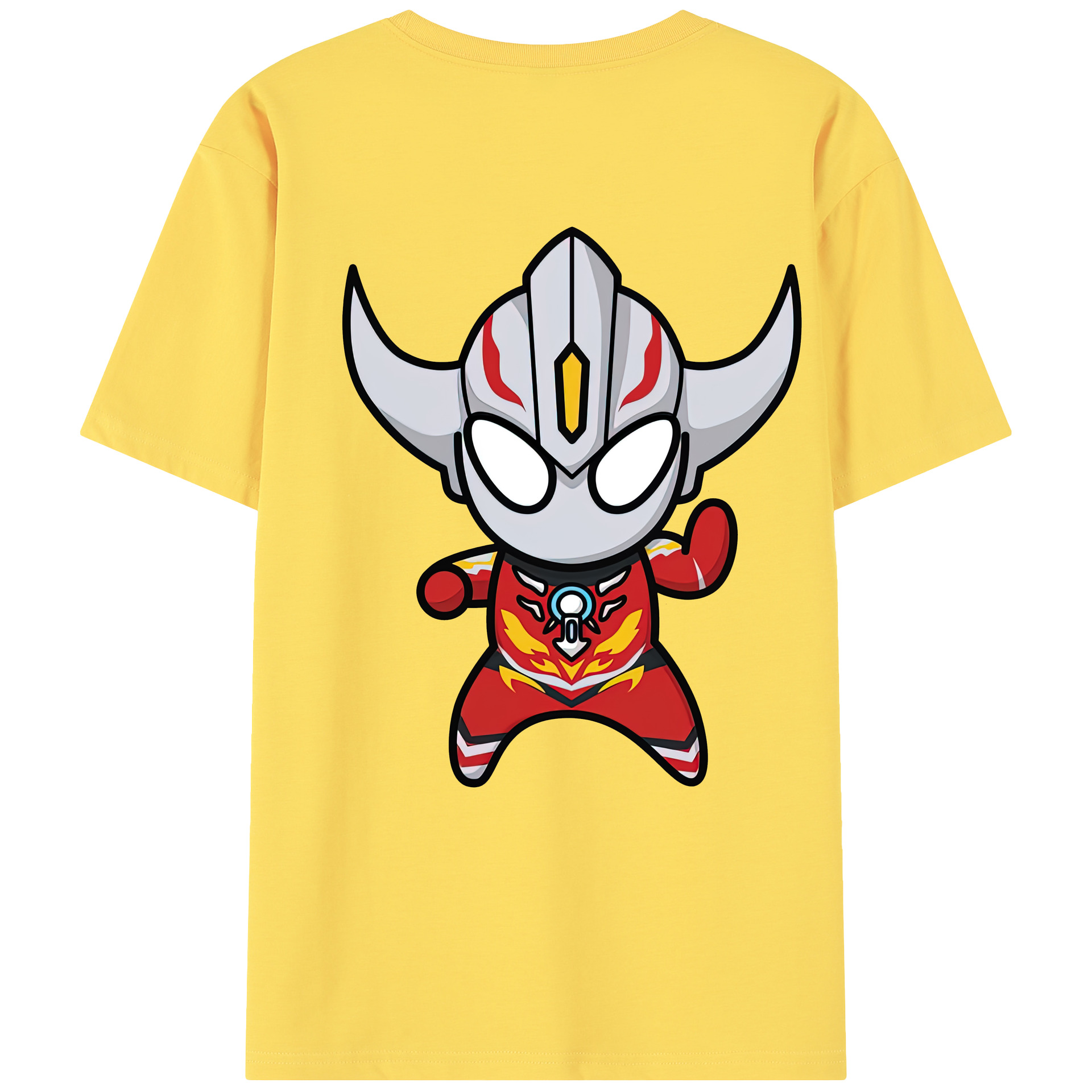 （画像用） ウルトラマン Ultraman 綿100％半袖Tシャツ（背面プリント）