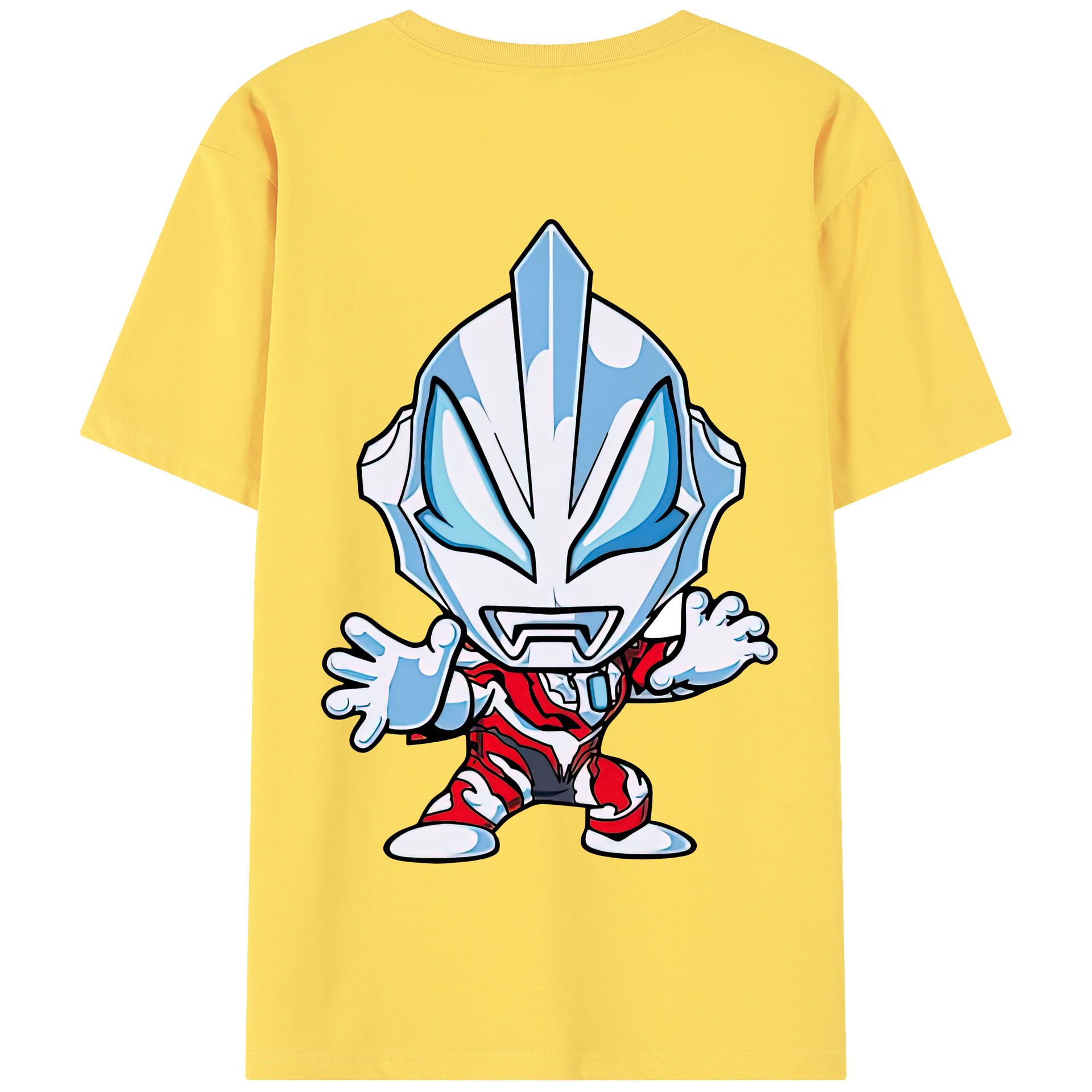 （画像用） ウルトラマン Ultraman 綿100％半袖Tシャツ（背面プリント）